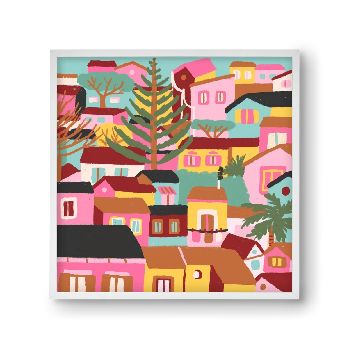 Modica város részlet - artbridge