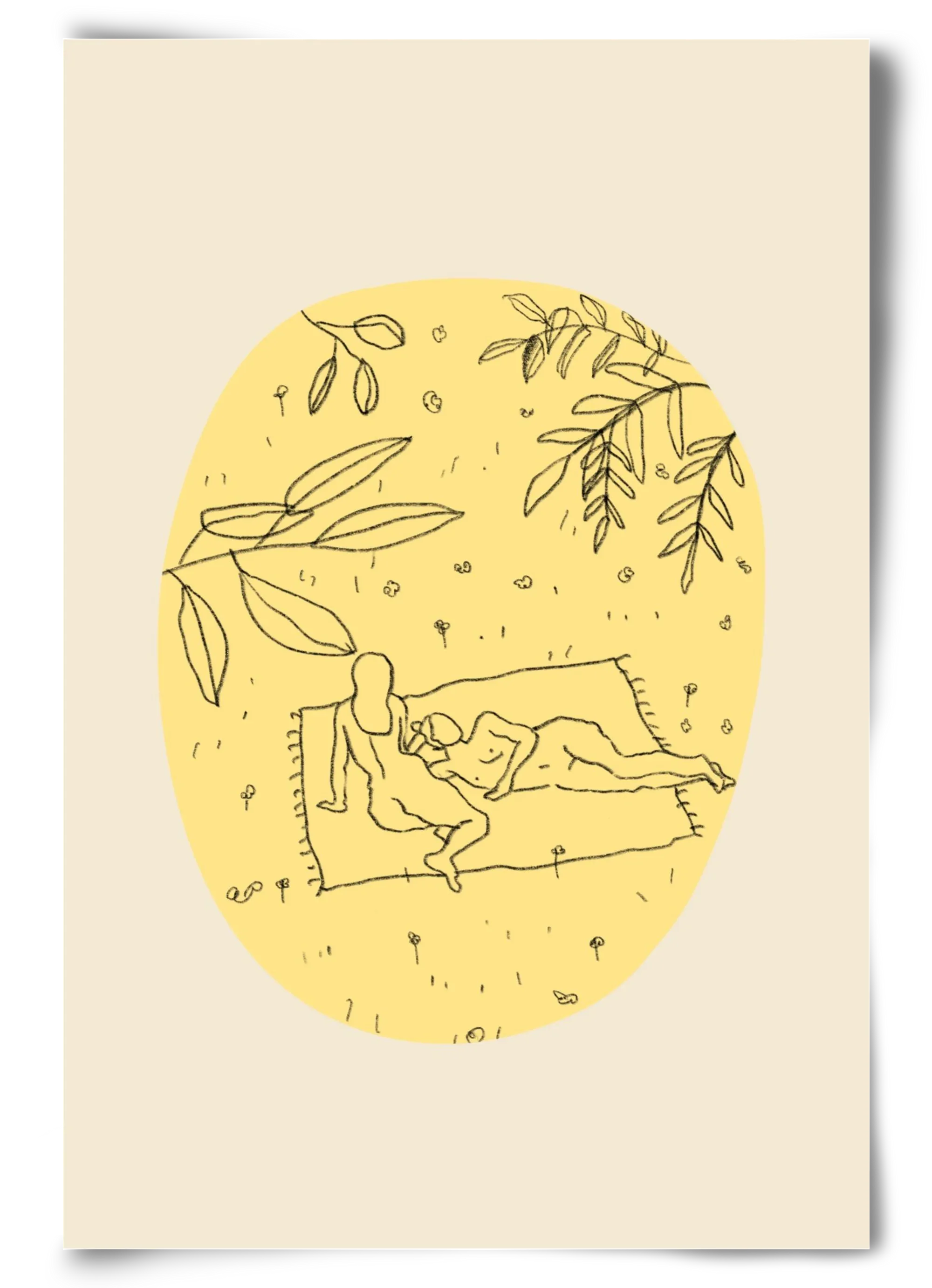 Calm spring - artbridge