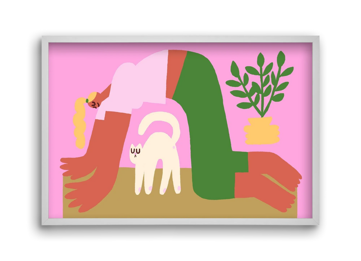 Yoga Cat - artbridge