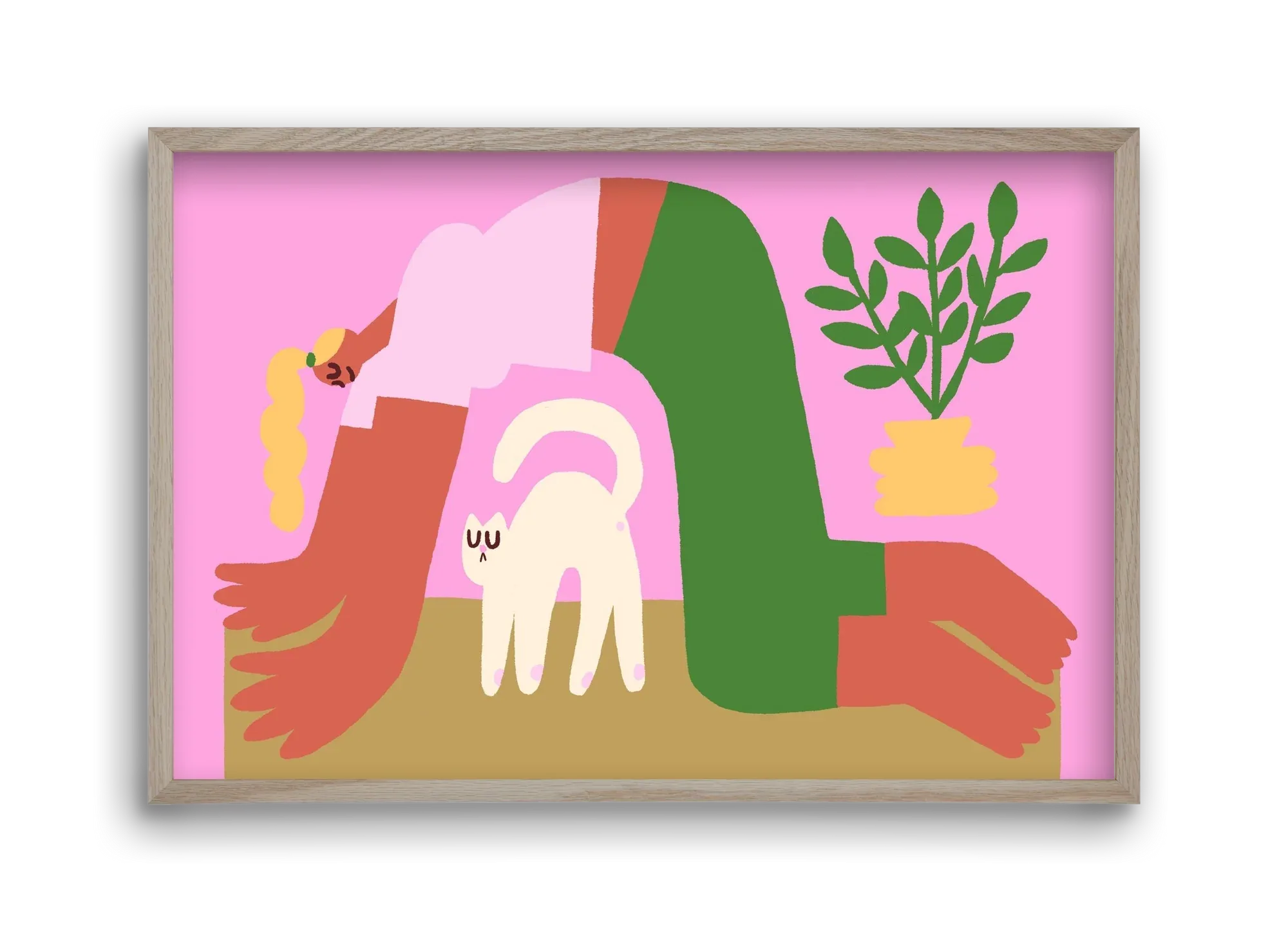 Yoga Cat - artbridge