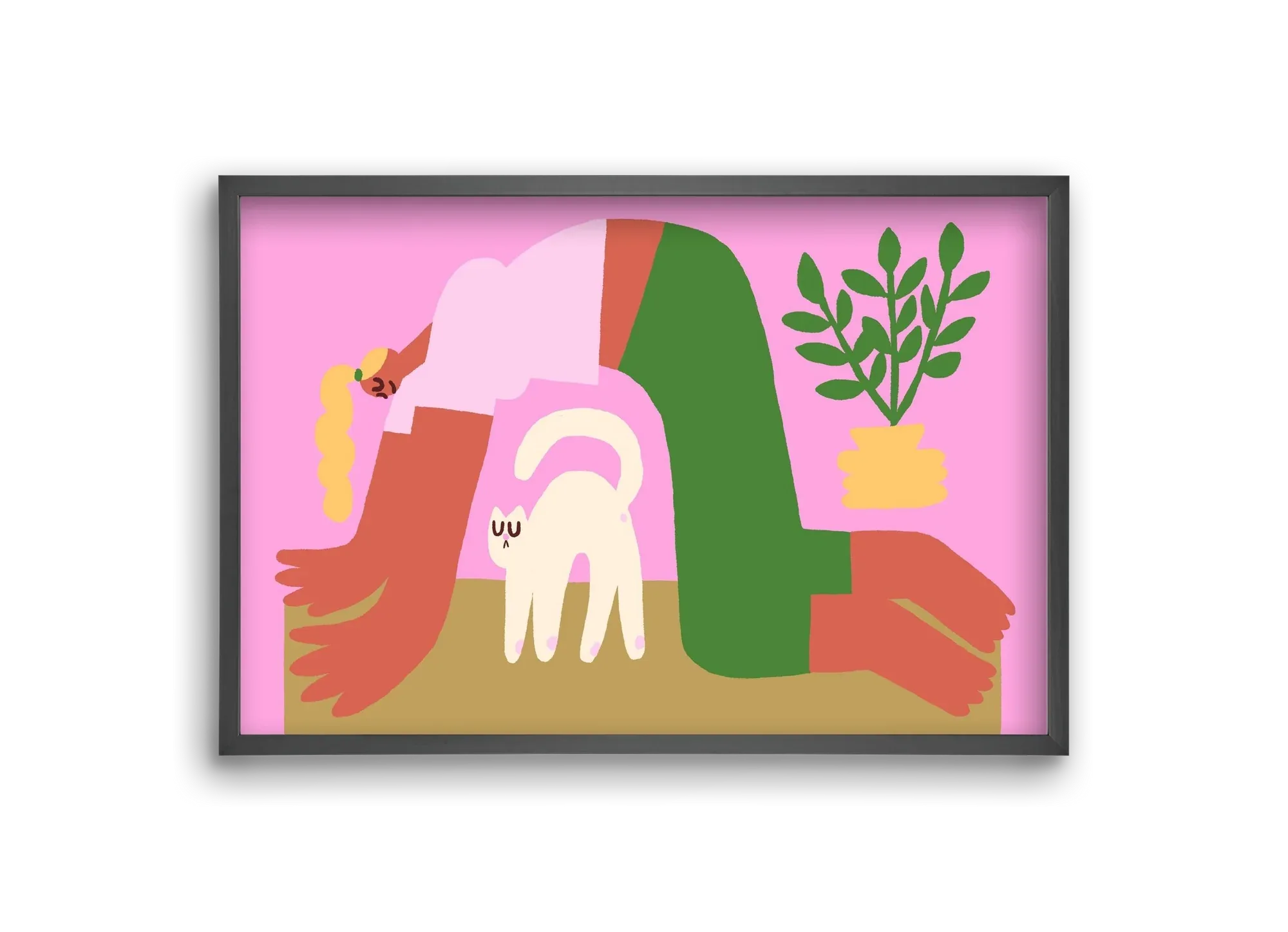 Yoga Cat - artbridge