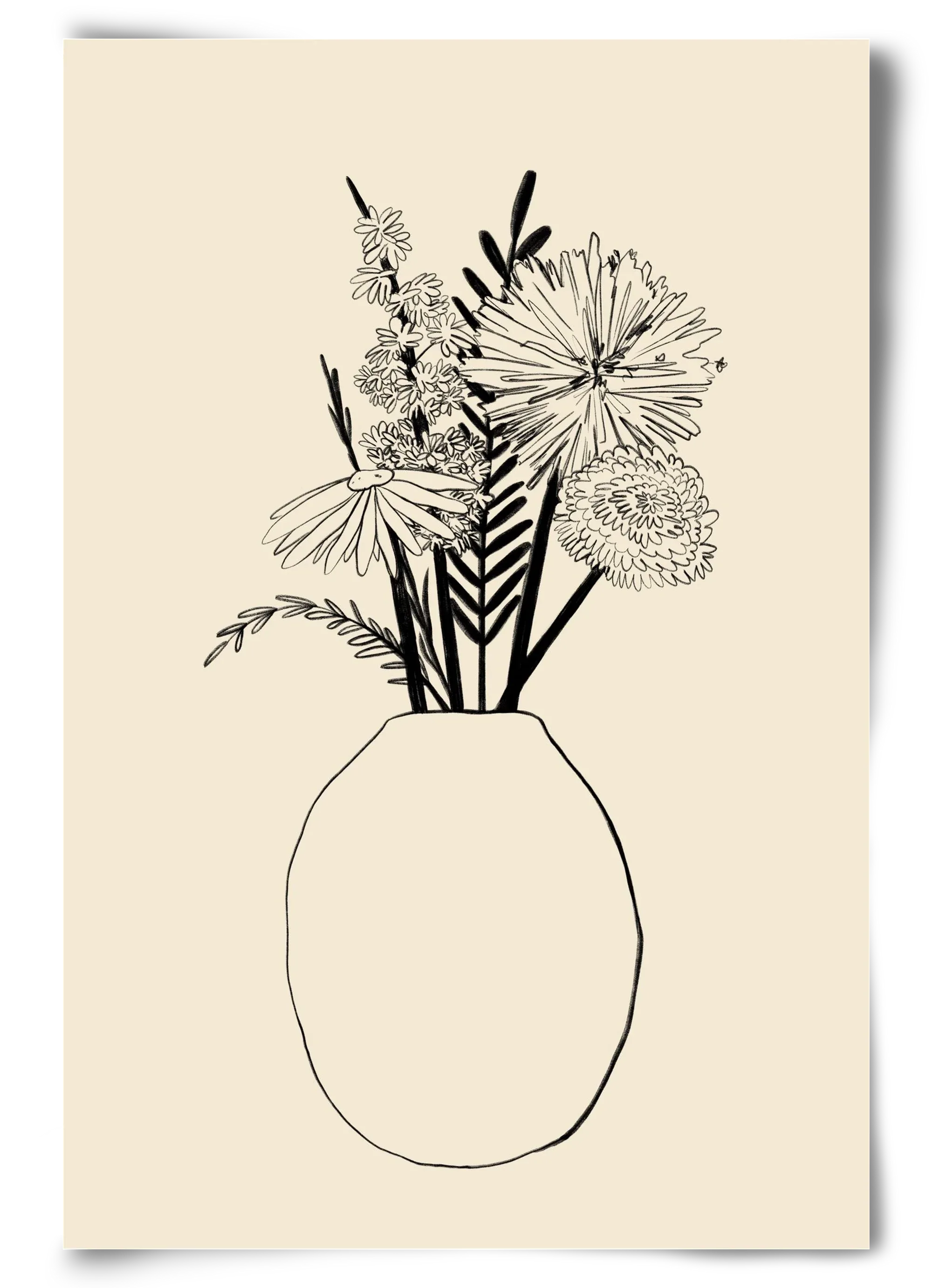 BOUQUET OF FLOWERS - artbridge