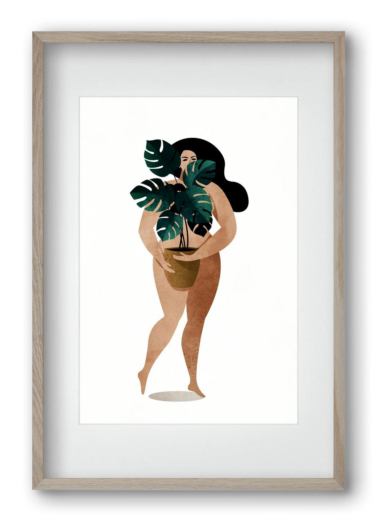 Nude With Plant - artbridge