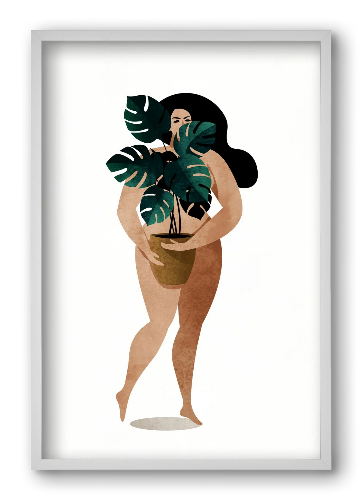 Nude With Plant - artbridge