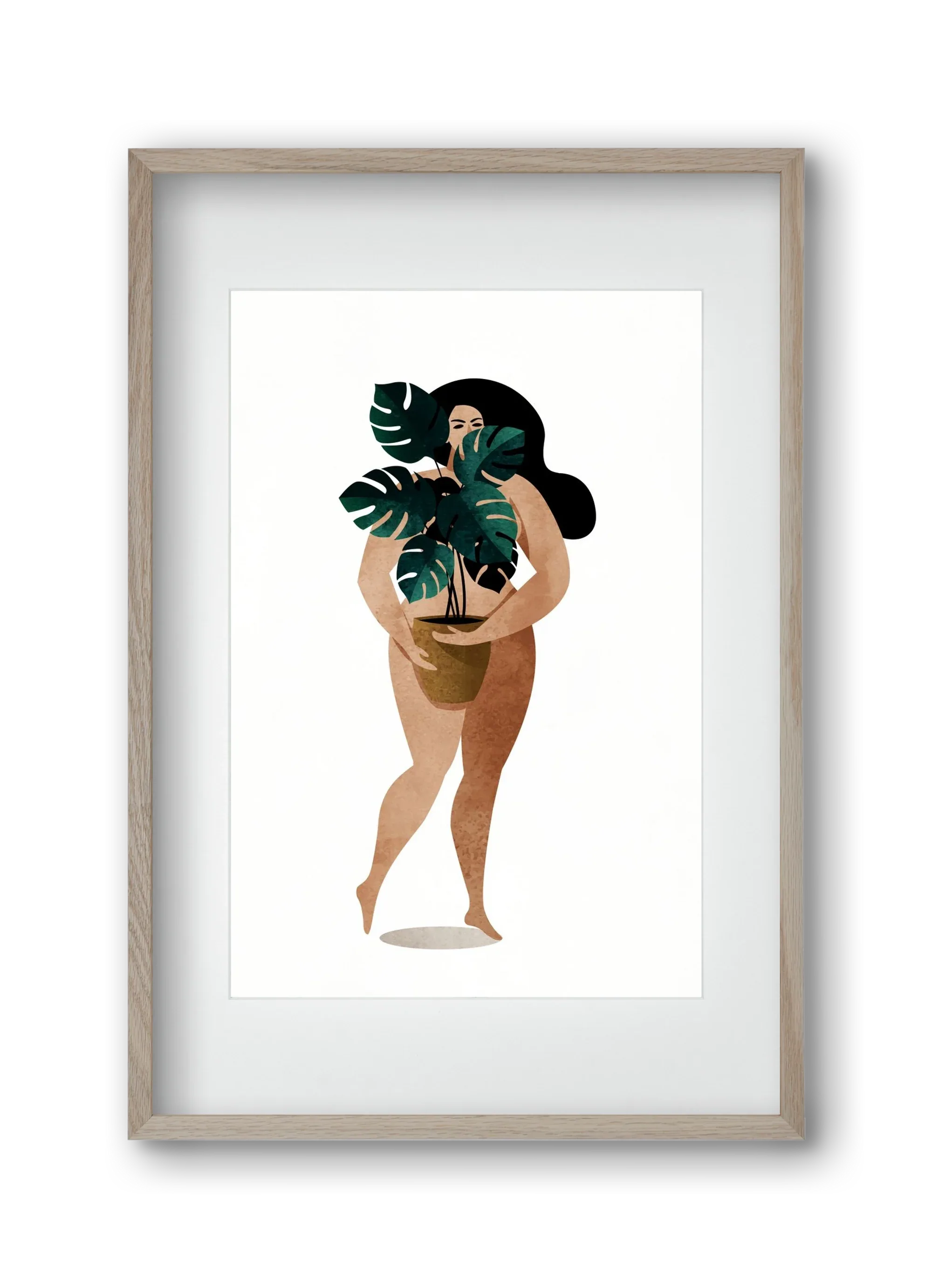 Nude With Plant - artbridge