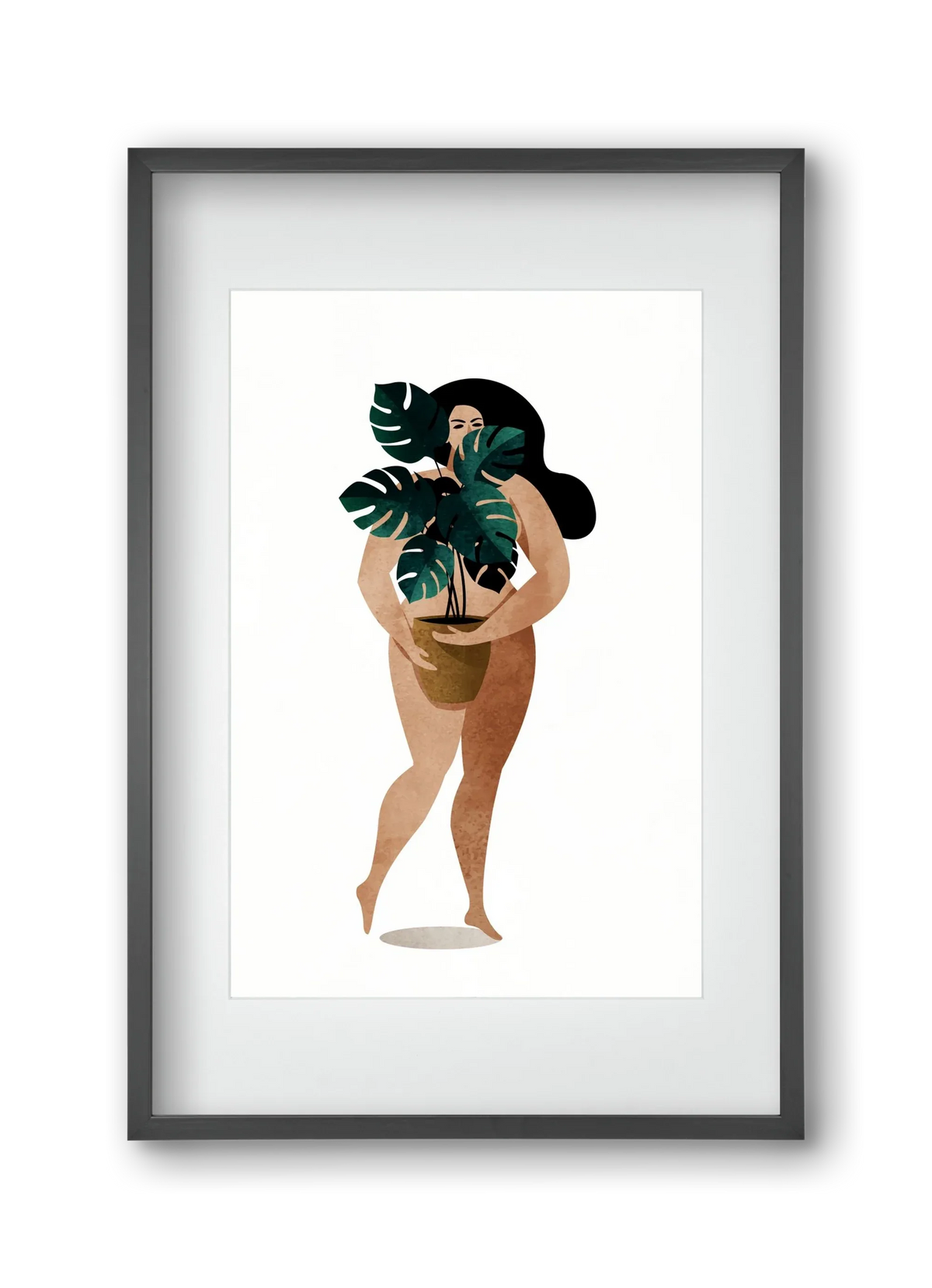 Nude With Plant - artbridge