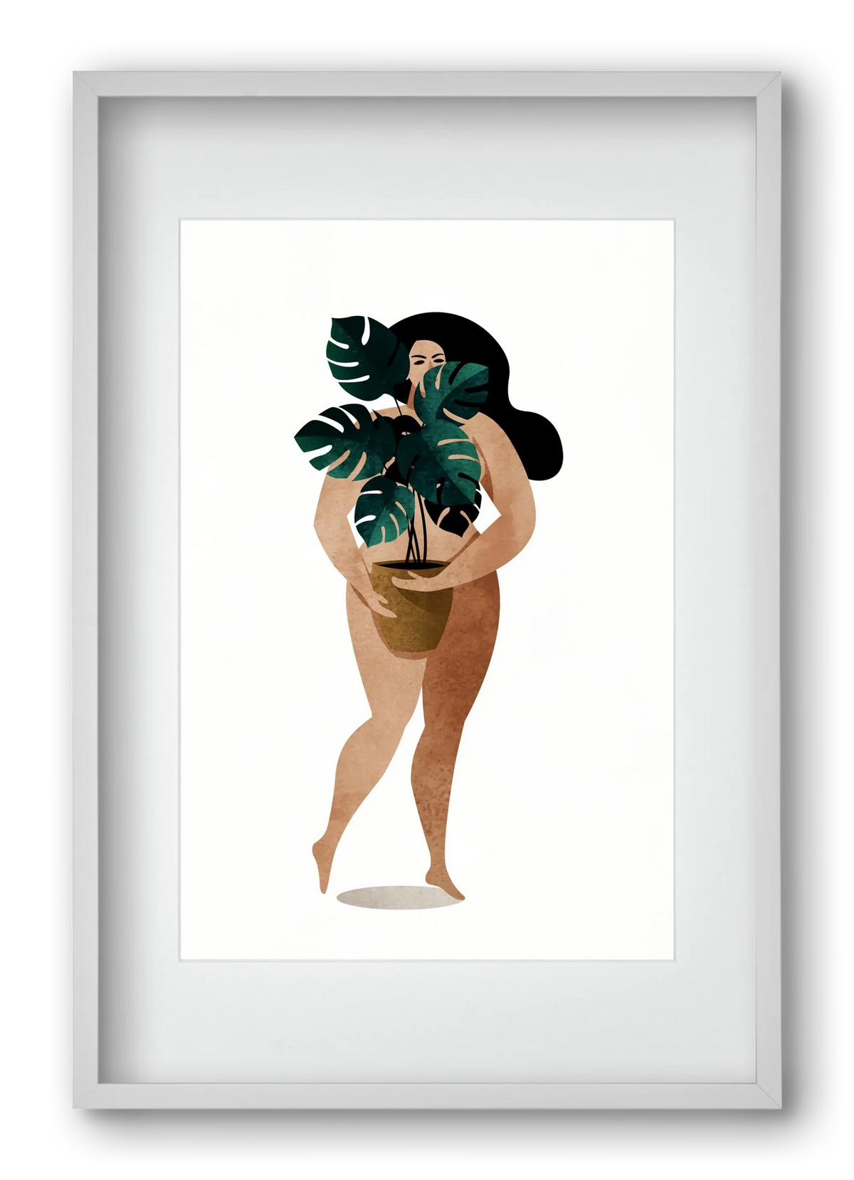 Nude With Plant - artbridge