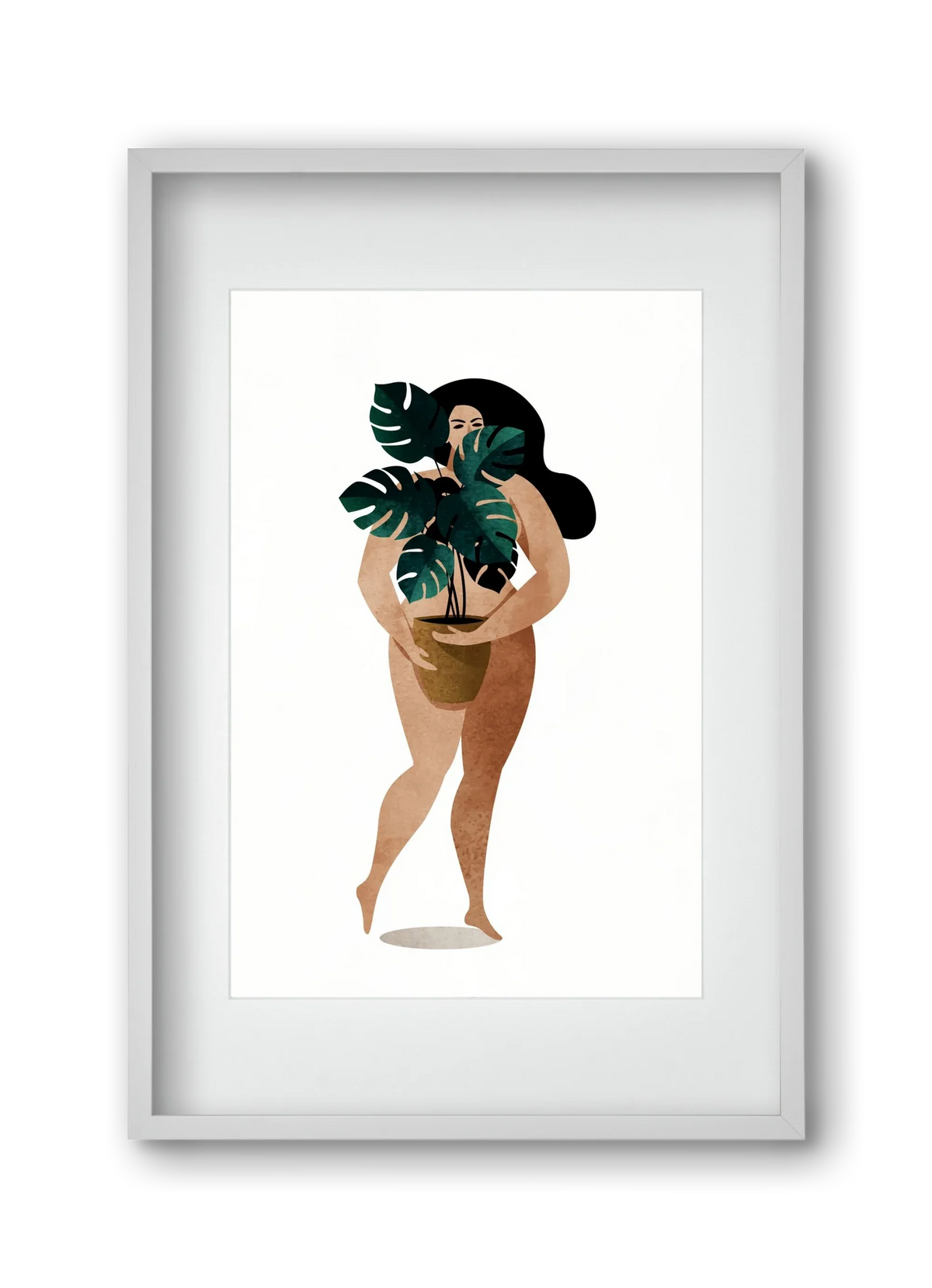 Nude With Plant - artbridge