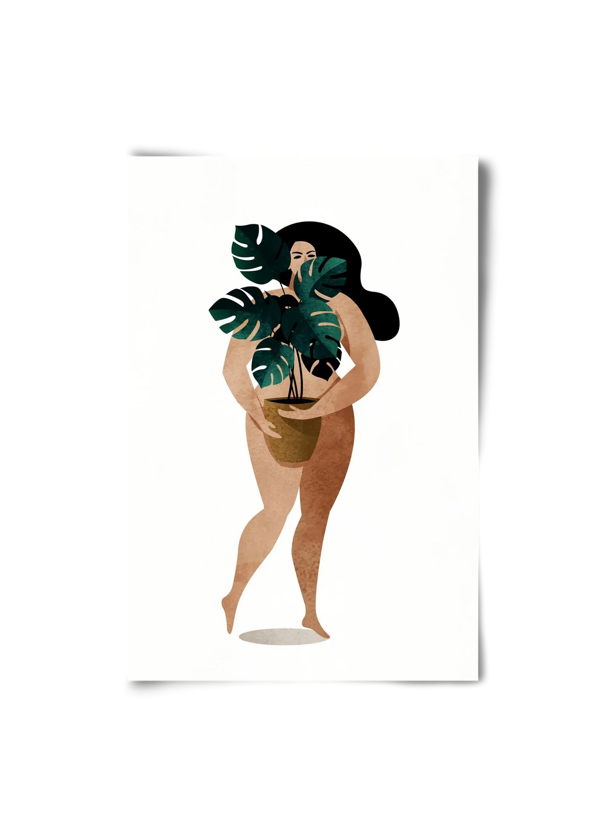 Nude With Plant - artbridge
