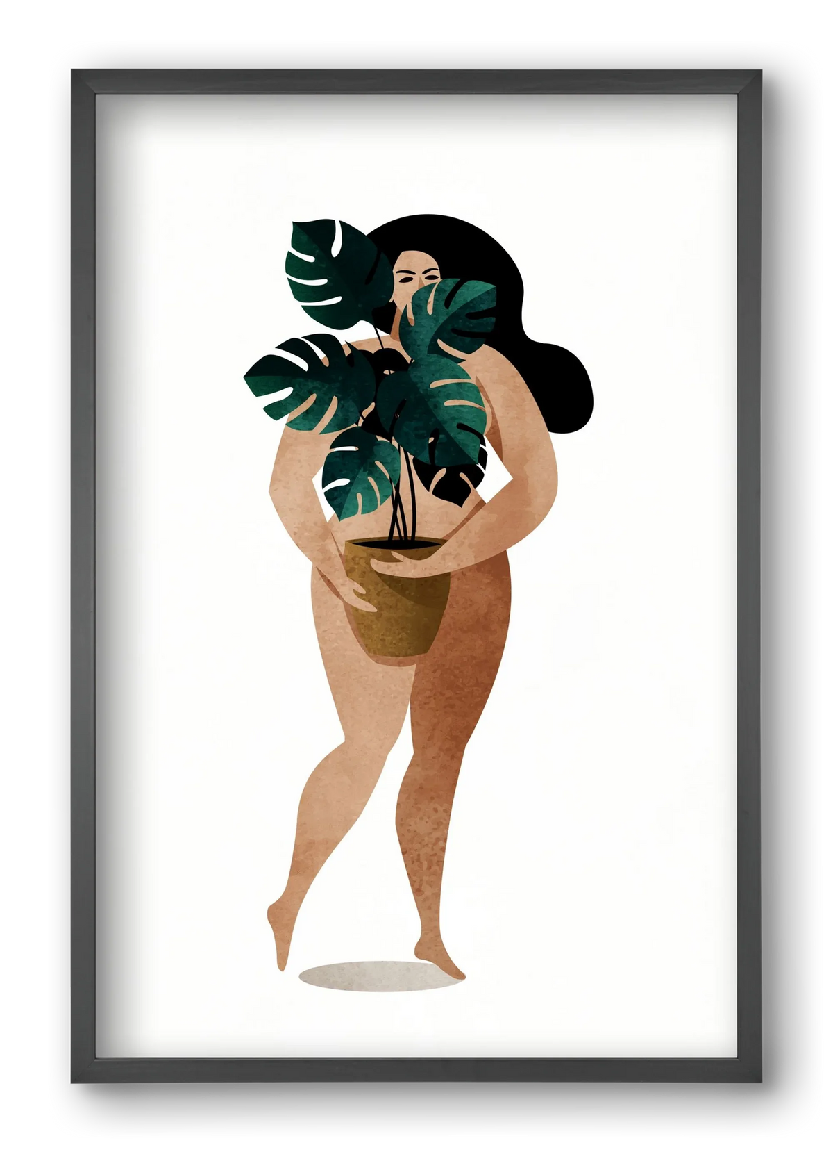 Nude With Plant - artbridge