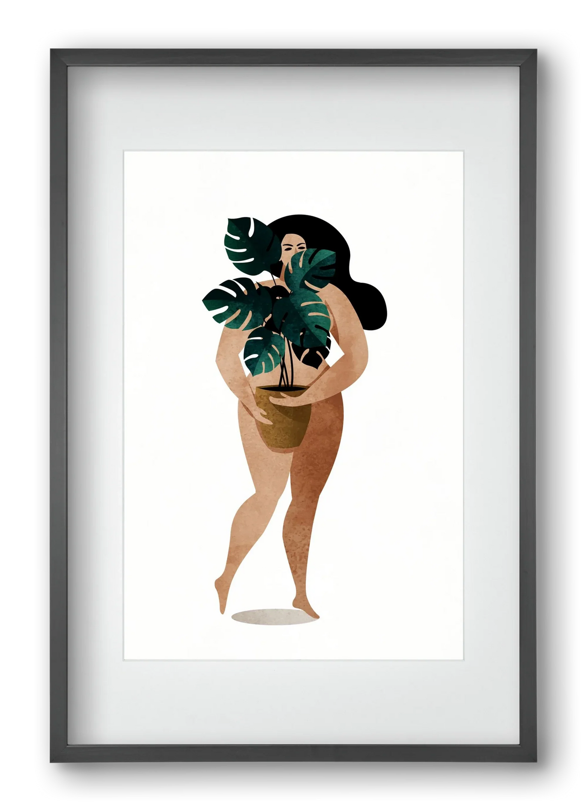 Nude With Plant - artbridge