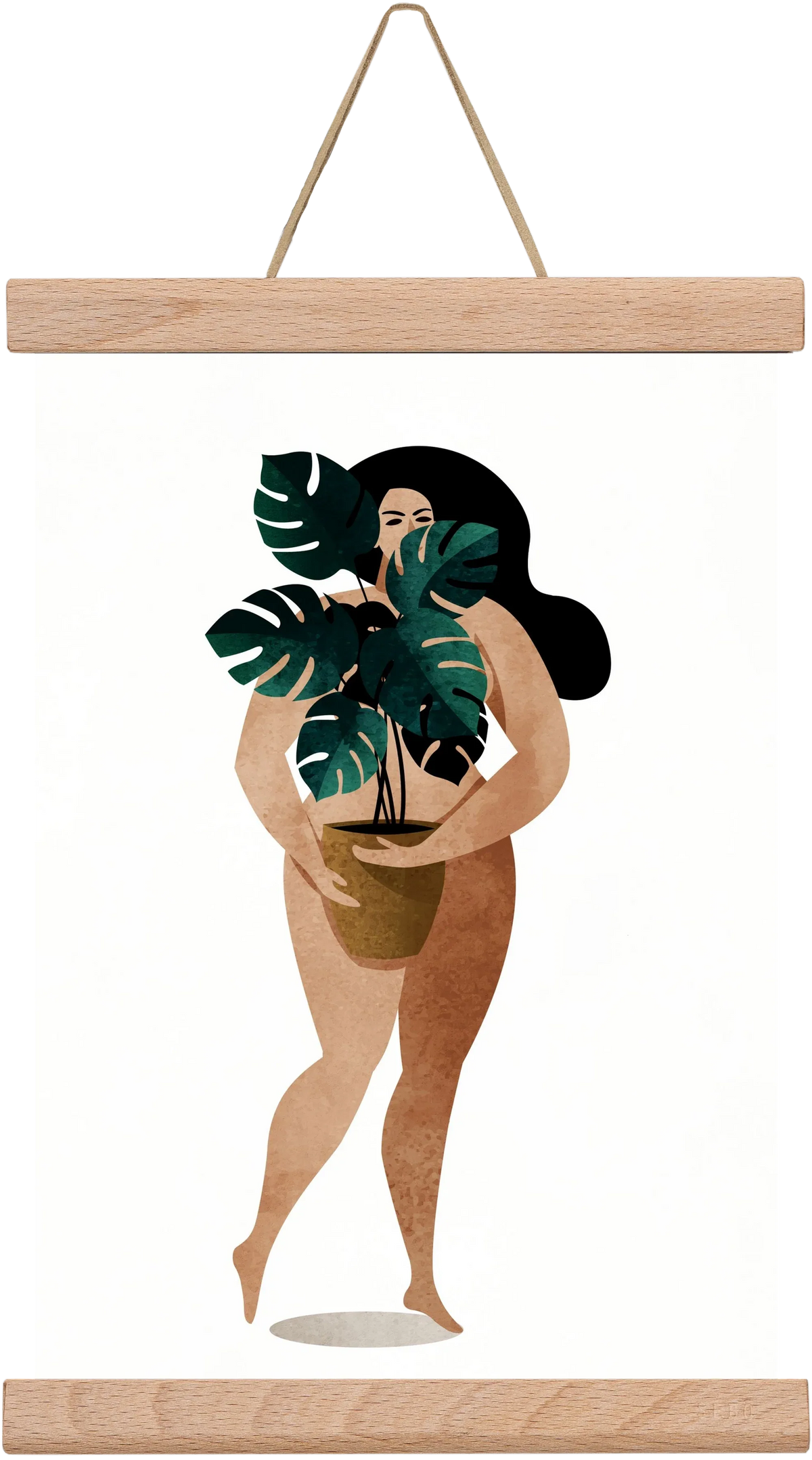 Nude With Plant - artbridge