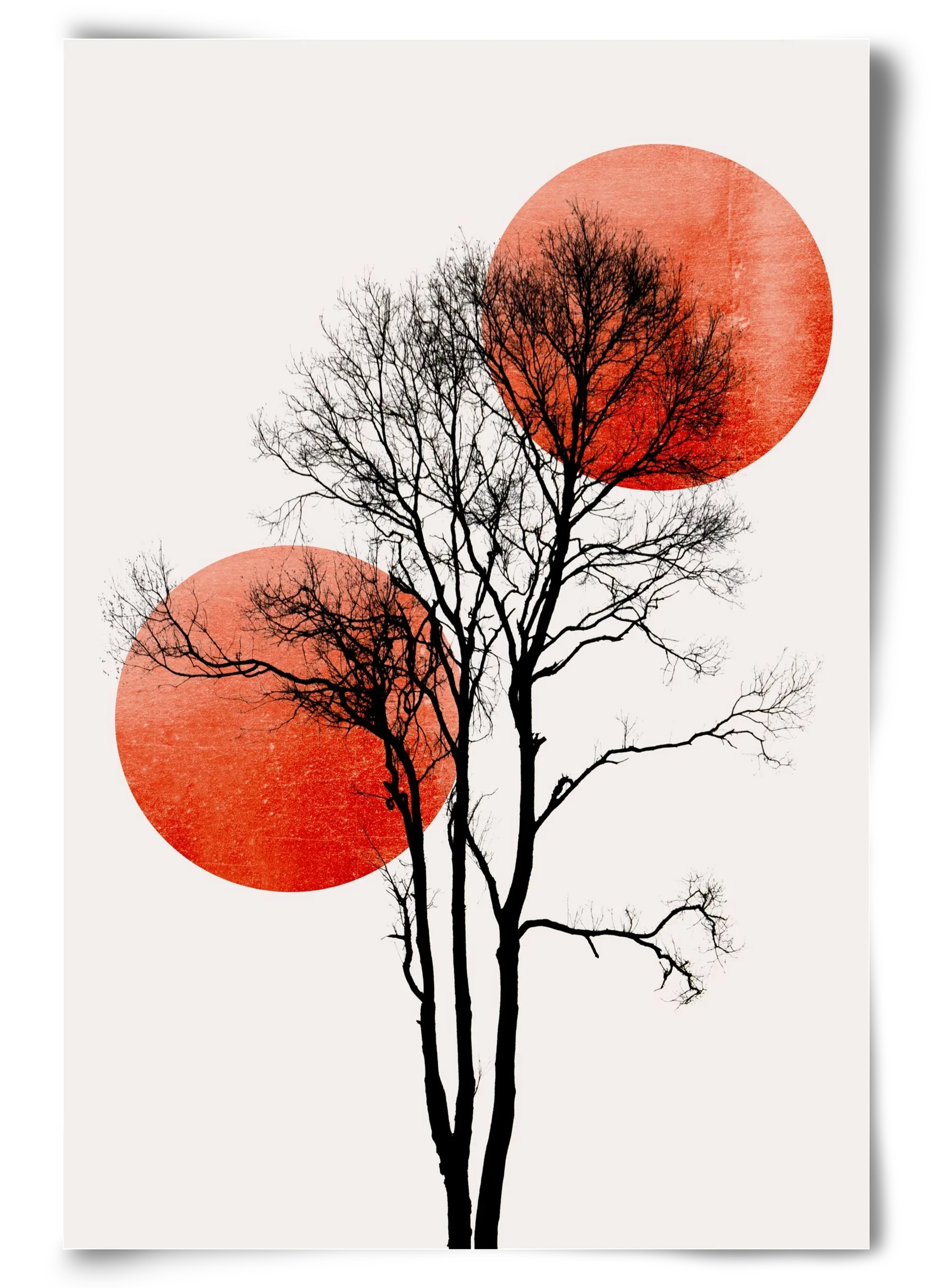 Sun and Moon hiding - artbridge