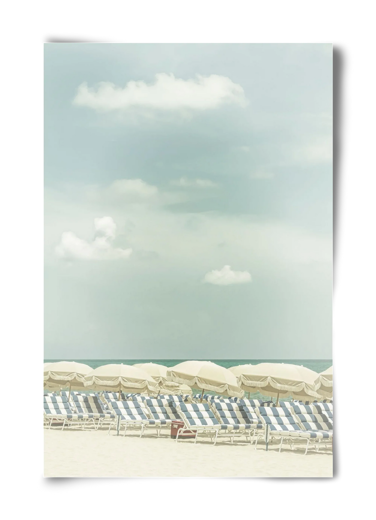 Vintage beach scene - artbridge