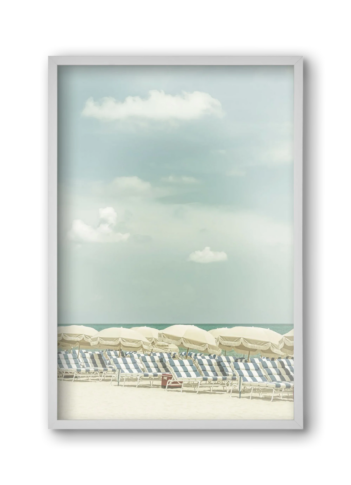 Vintage beach scene - artbridge