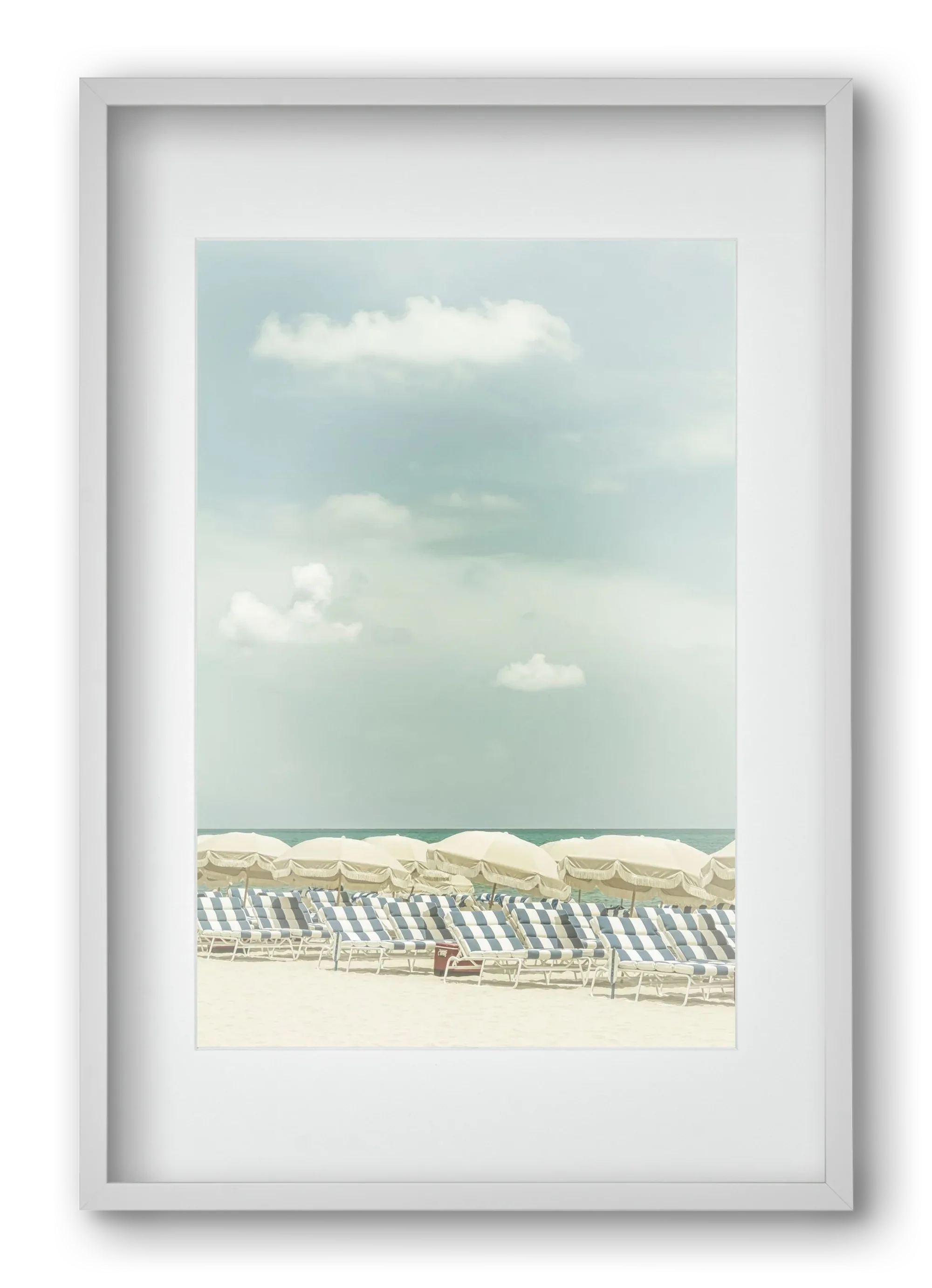 Vintage beach scene - artbridge