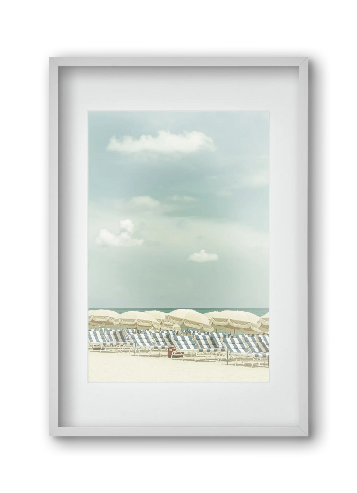 Vintage beach scene - artbridge
