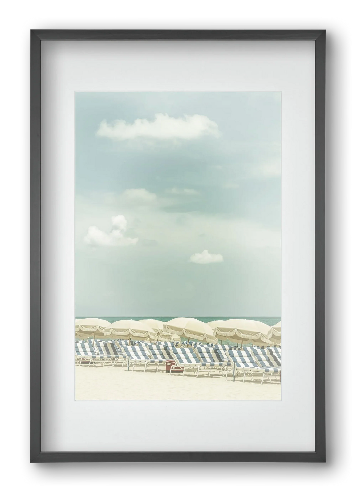 Vintage beach scene - artbridge