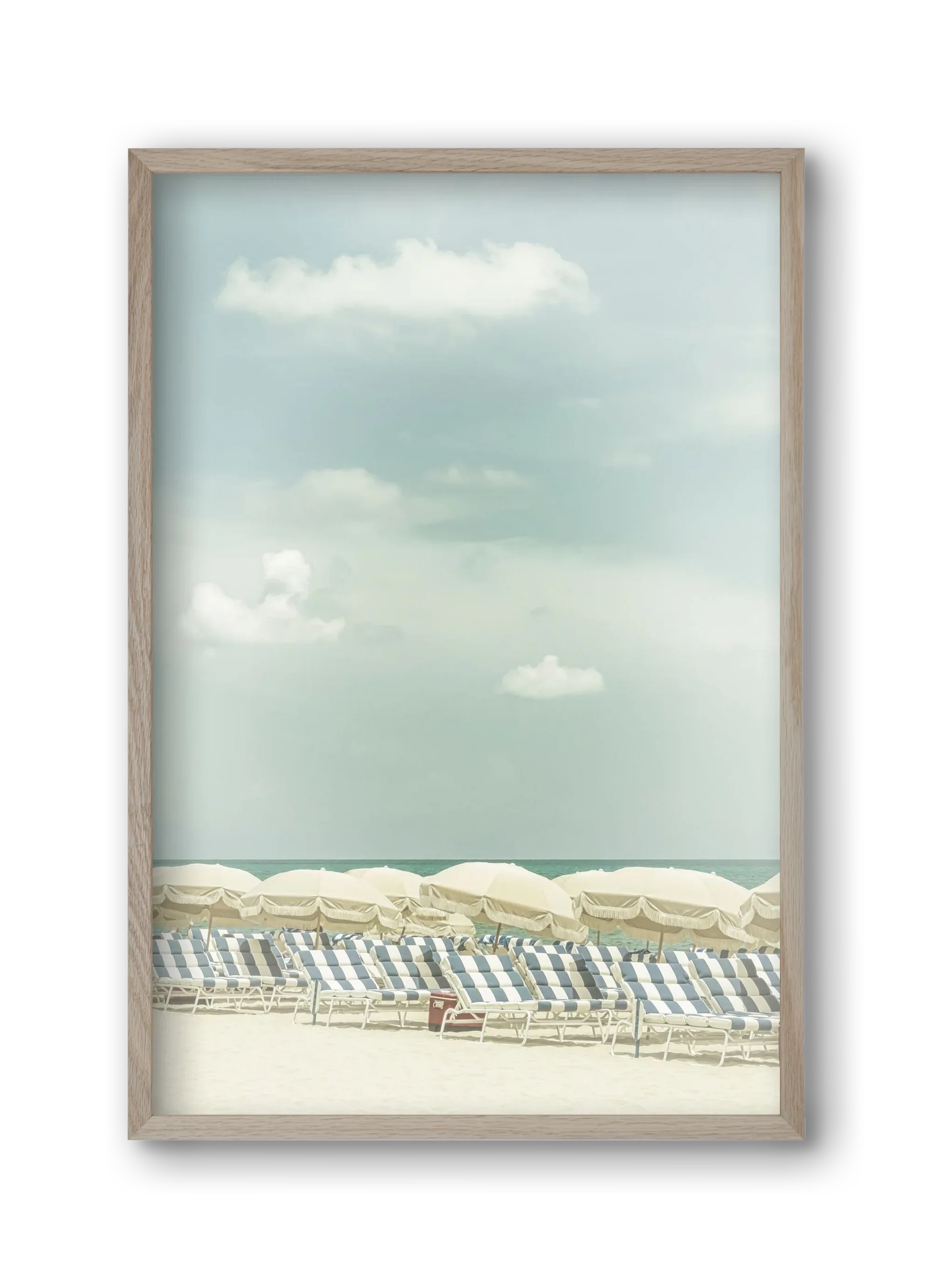 Vintage beach scene - artbridge