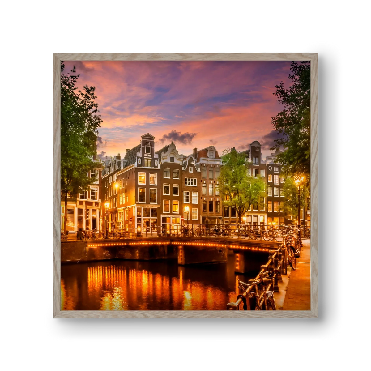 AMSTERDAM Idyllic impression from Singel - artbridge