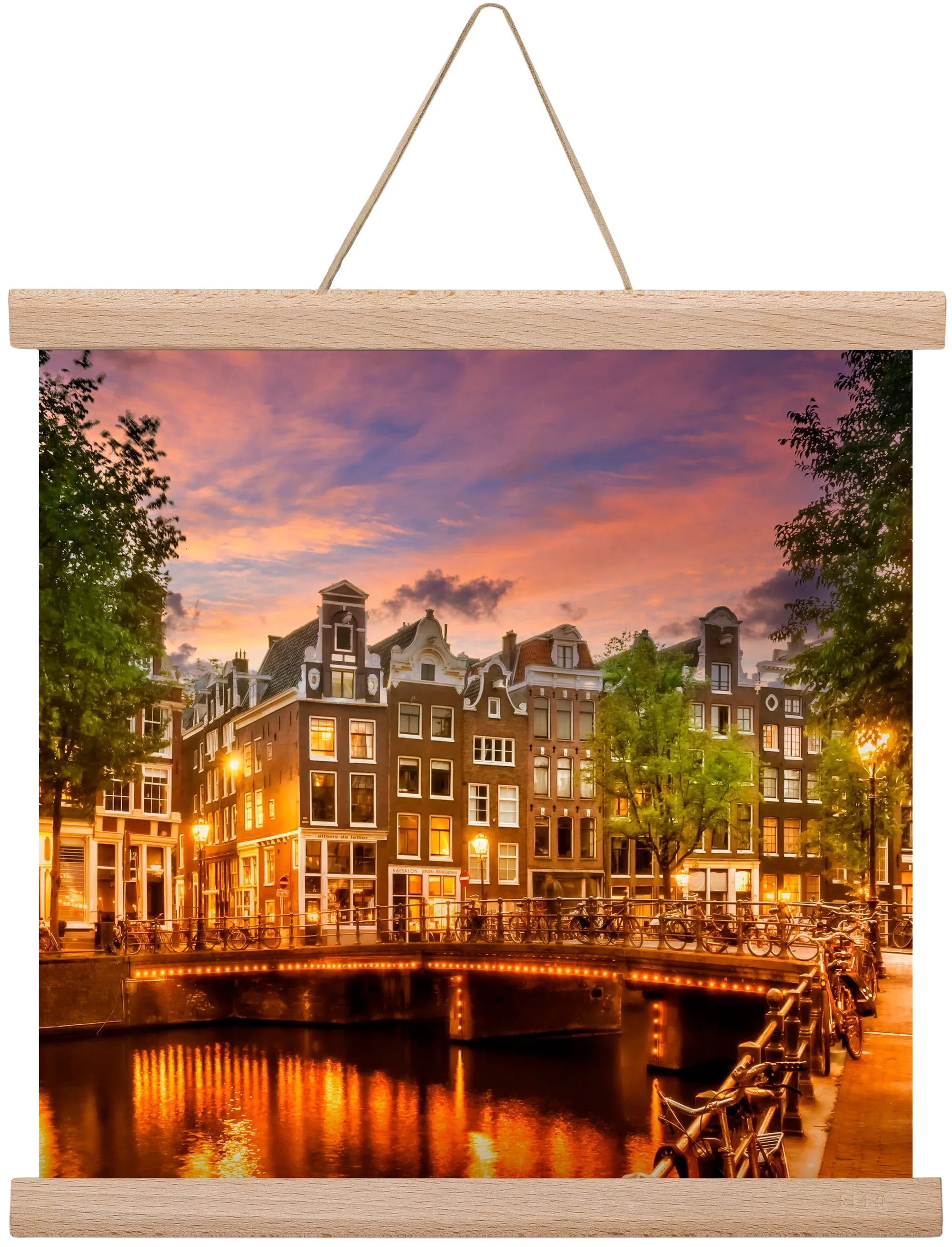 AMSTERDAM Idyllic impression from Singel - artbridge