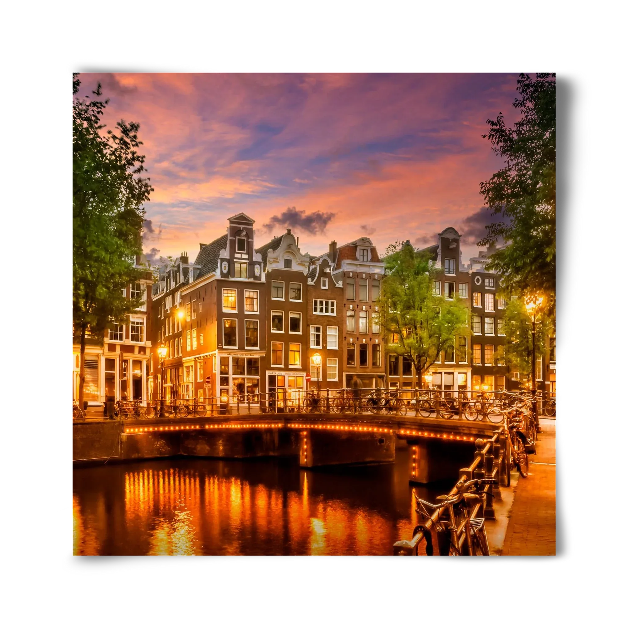 AMSTERDAM Idyllic impression from Singel - artbridge