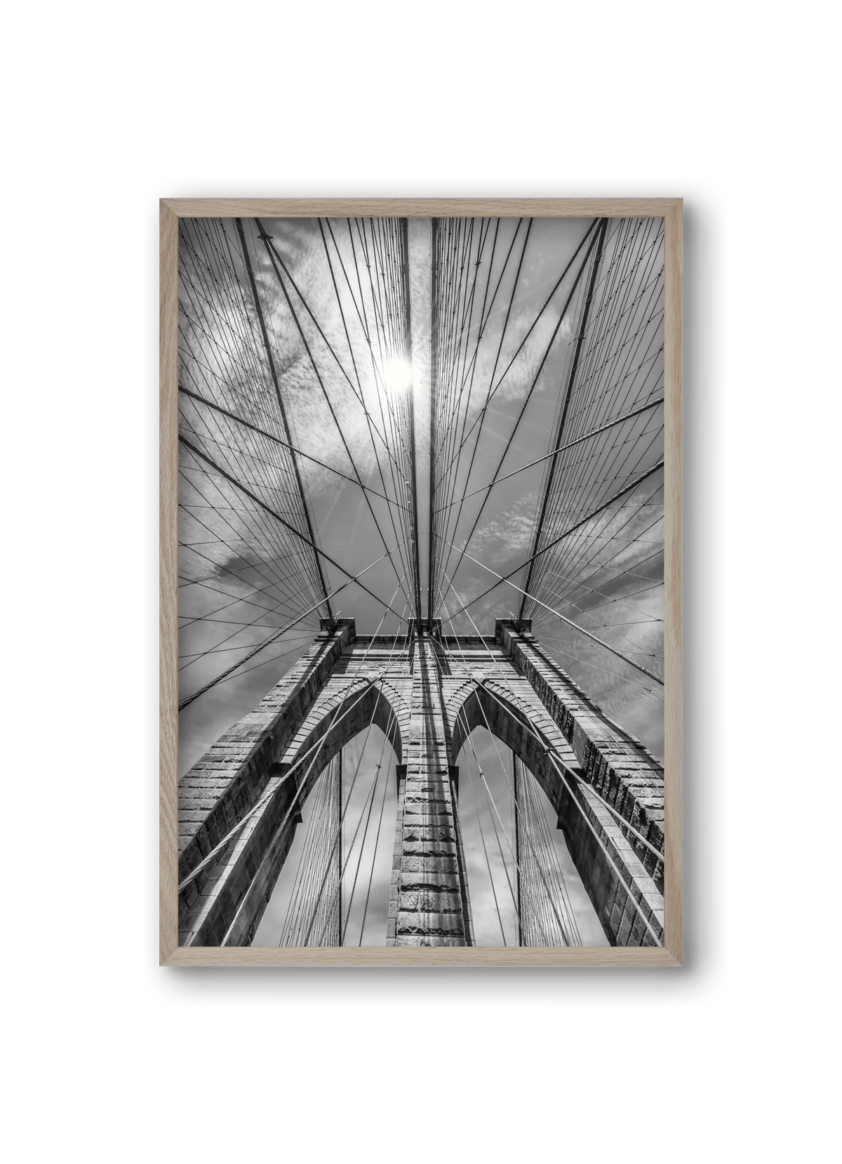 NEW YORK CITY Brooklyn Bridge in Detail - artbridge