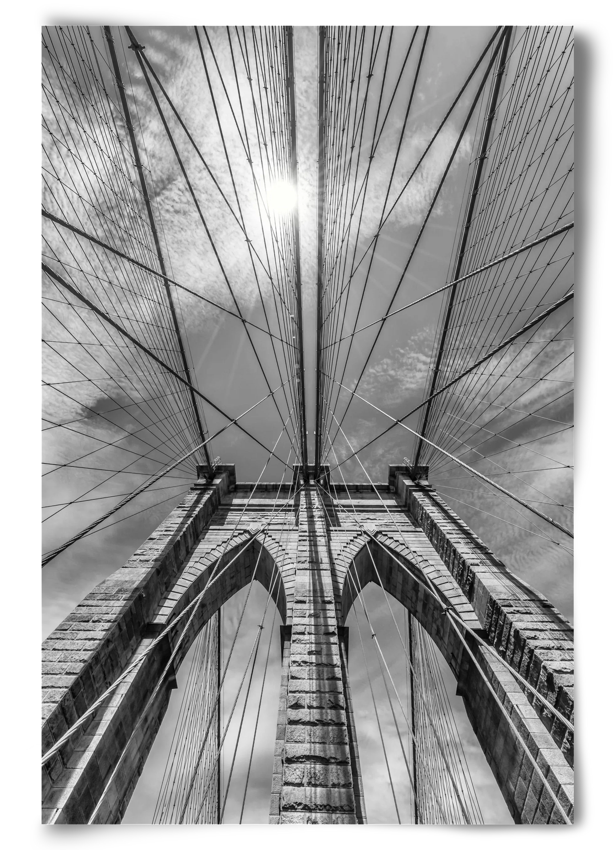 NEW YORK CITY Brooklyn Bridge in Detail - artbridge