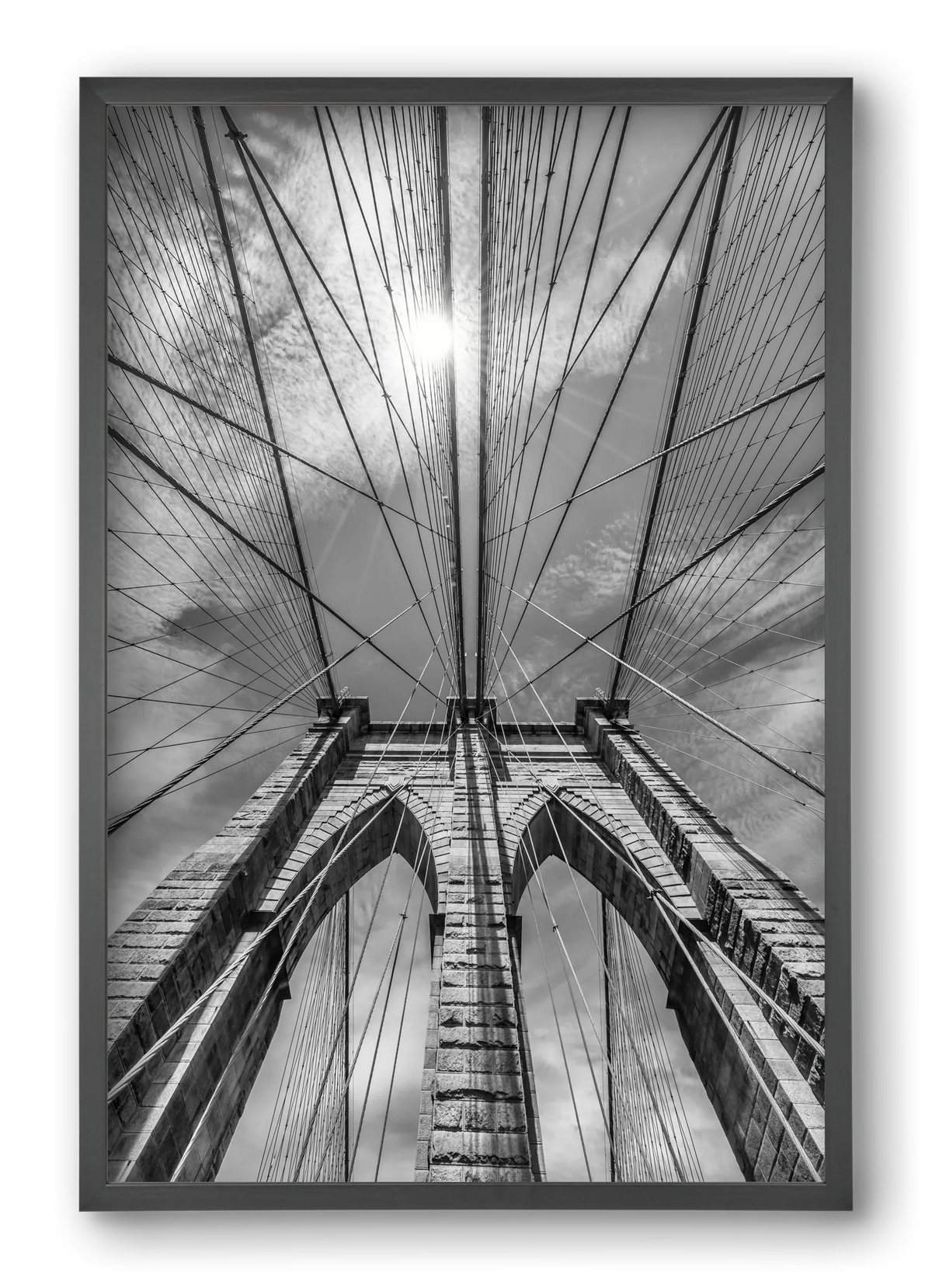 NEW YORK CITY Brooklyn Bridge in Detail - artbridge