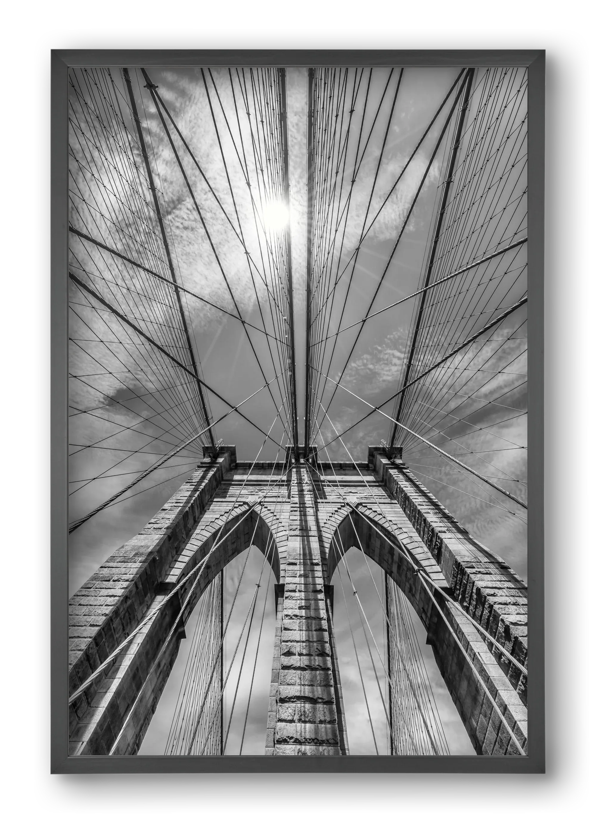 NEW YORK CITY Brooklyn Bridge in Detail - artbridge