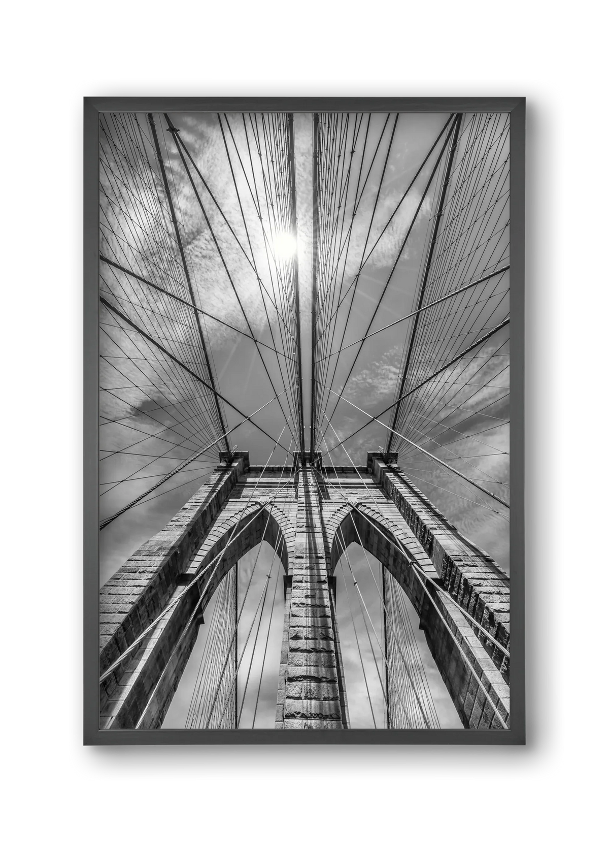 NEW YORK CITY Brooklyn Bridge in Detail - artbridge