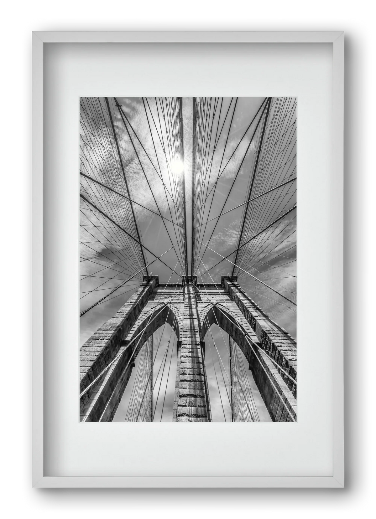 NEW YORK CITY Brooklyn Bridge in Detail - artbridge