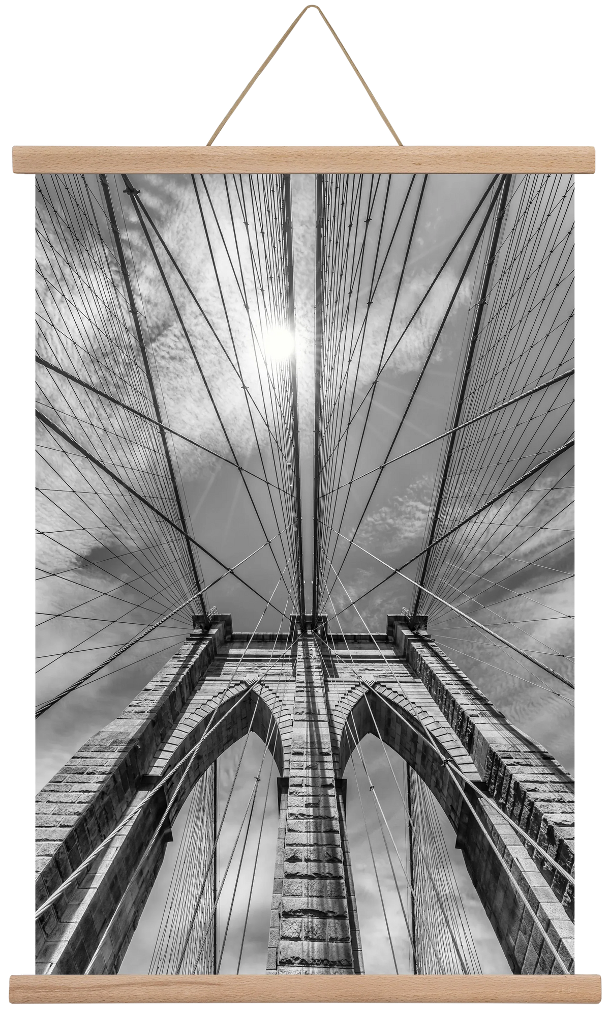 NEW YORK CITY Brooklyn Bridge in Detail - artbridge