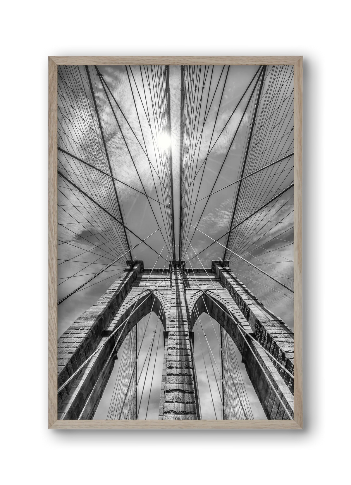 NEW YORK CITY Brooklyn Bridge in Detail - artbridge