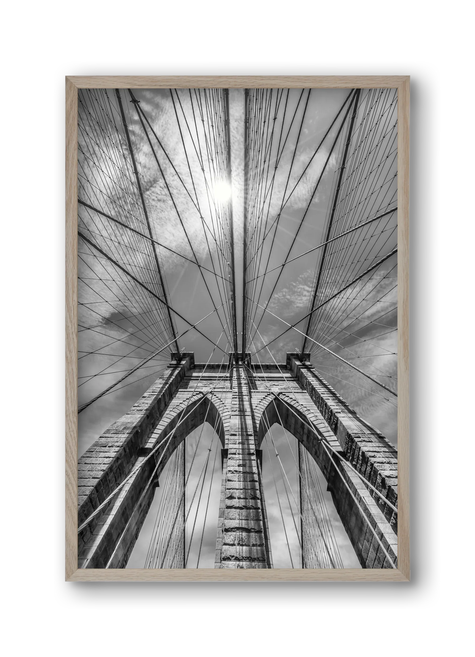 NEW YORK CITY Brooklyn Bridge in Detail - artbridge