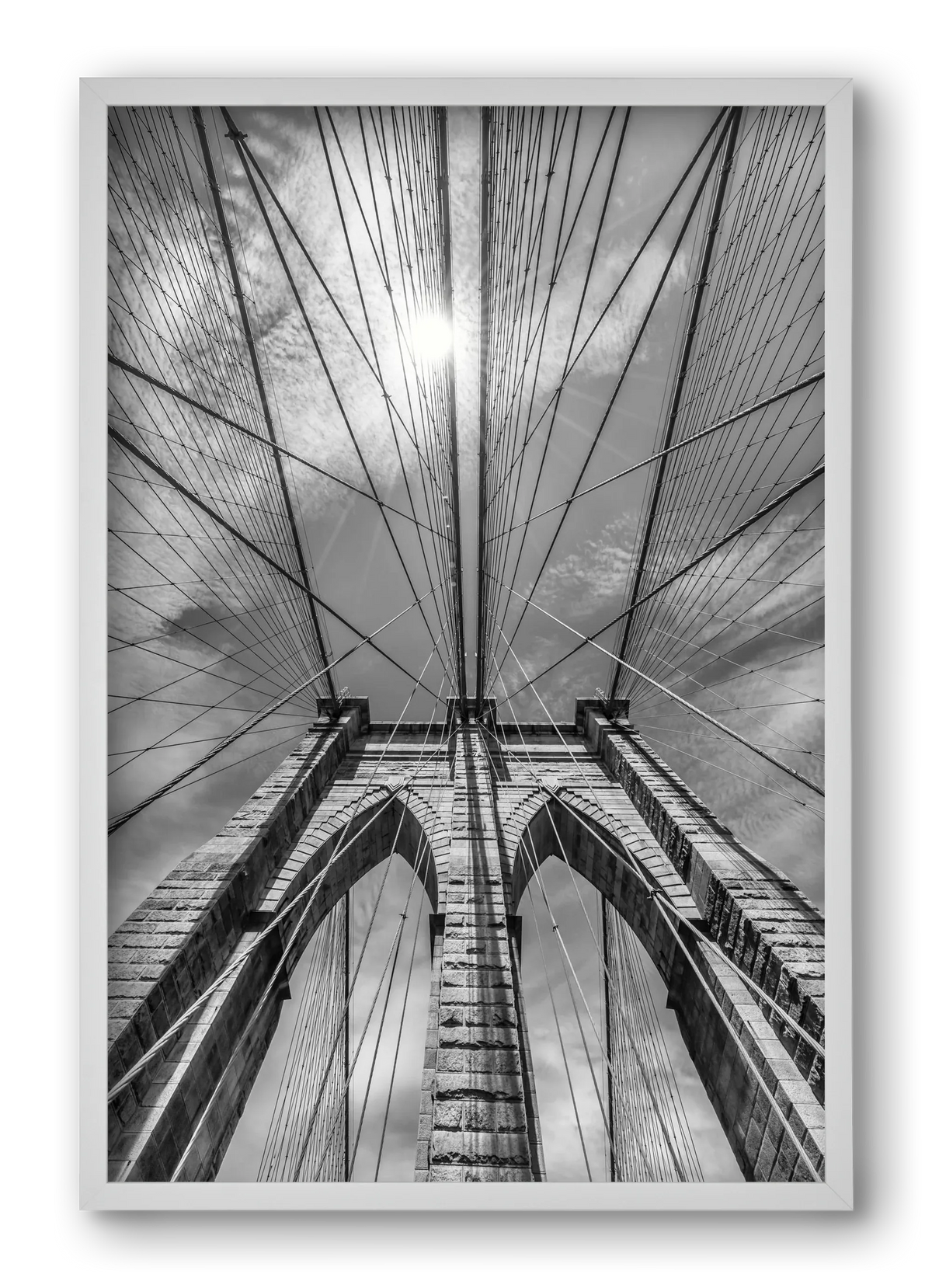 NEW YORK CITY Brooklyn Bridge in Detail - artbridge