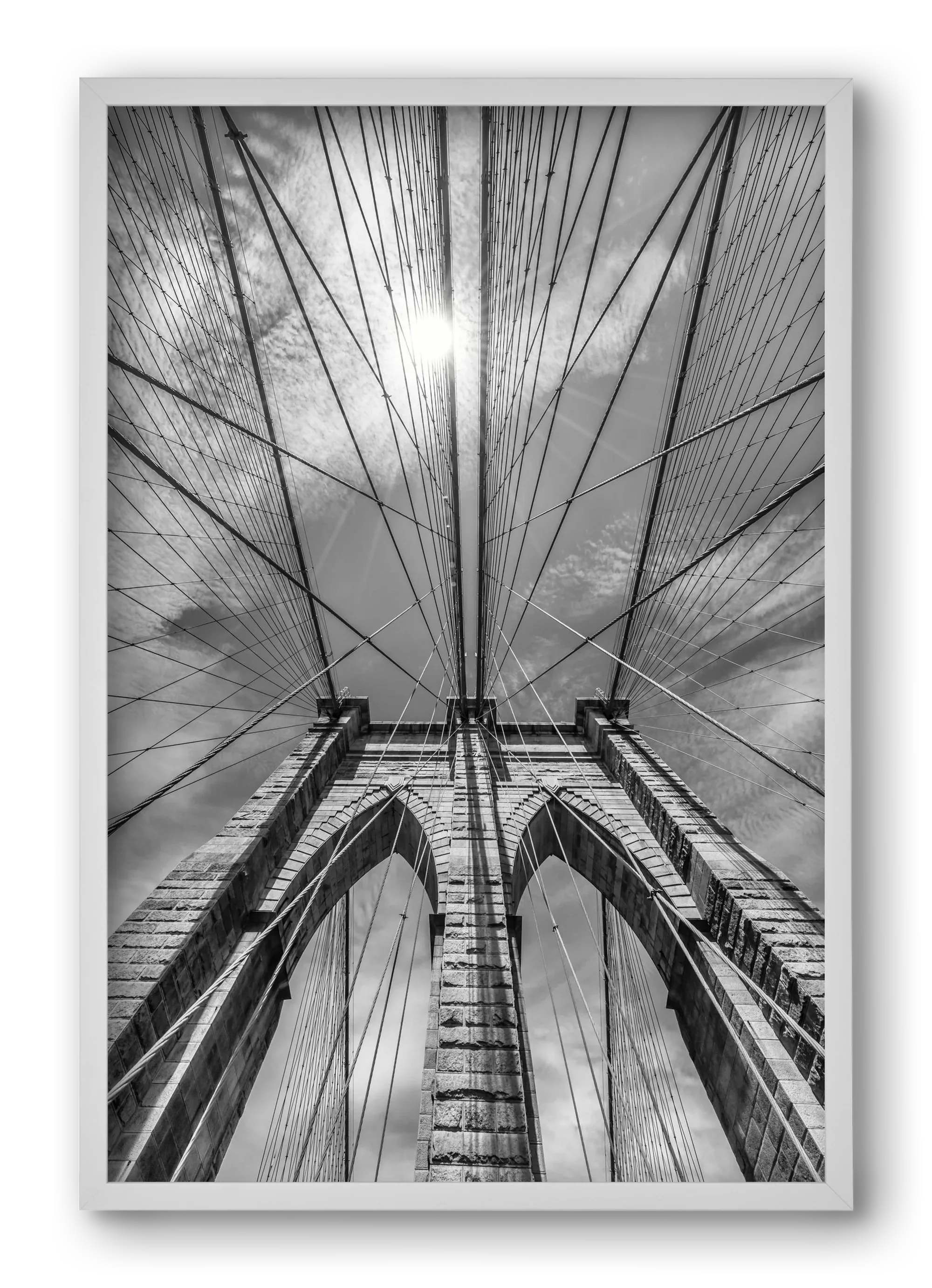 NEW YORK CITY Brooklyn Bridge in Detail - artbridge