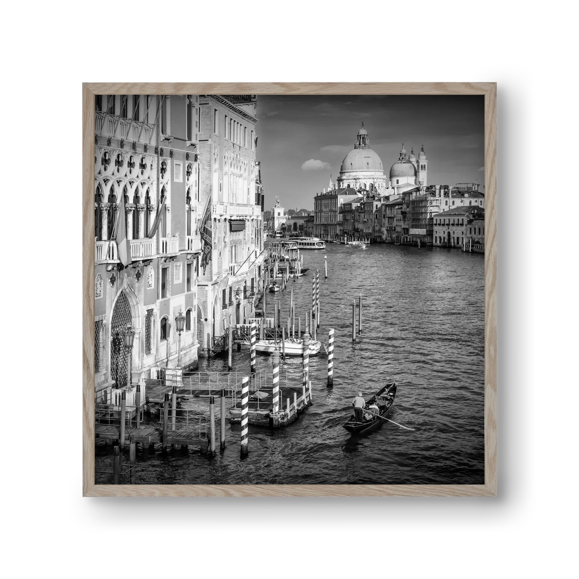 VENICE Canal Grande & Santa Maria della Salute | Monochrome - artbridge