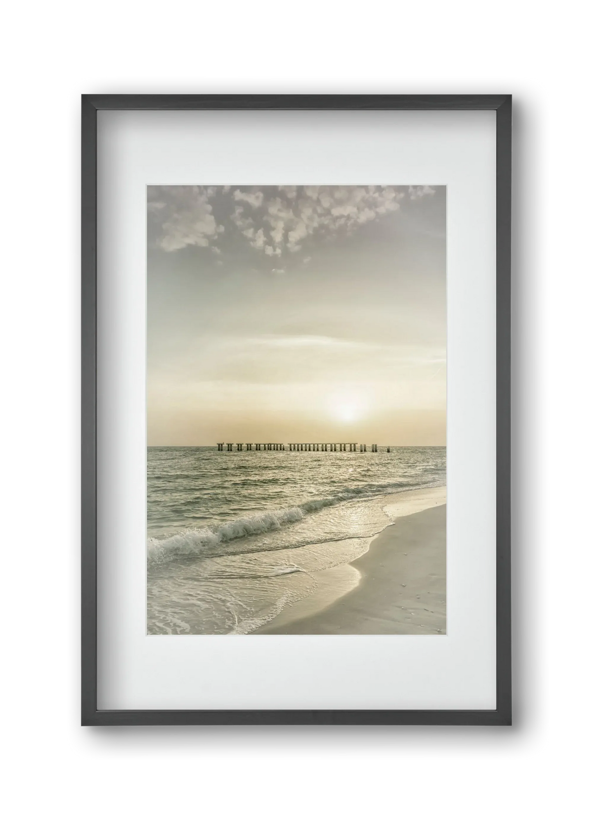 Gasparilla Island Sunset | Vintage - artbridge