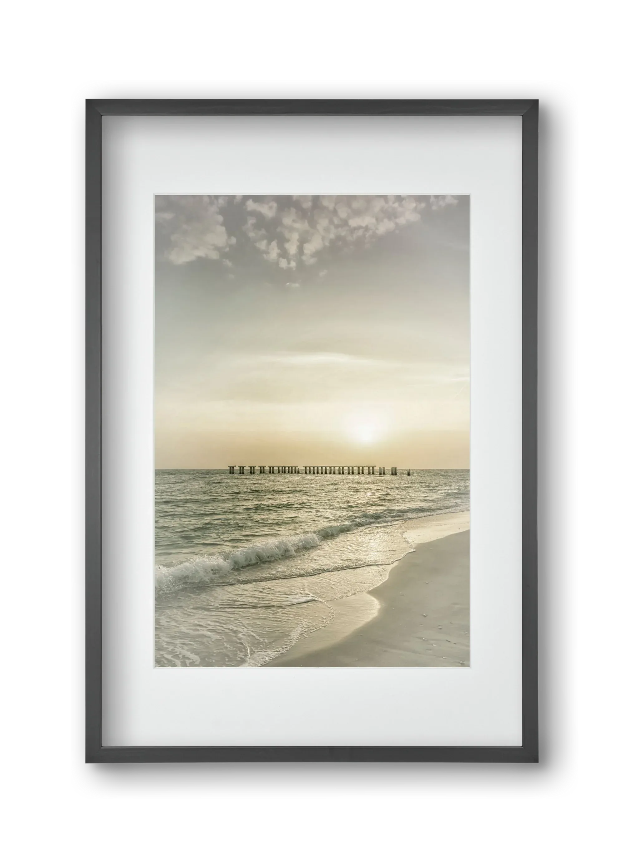 Gasparilla Island Sunset | Vintage - artbridge
