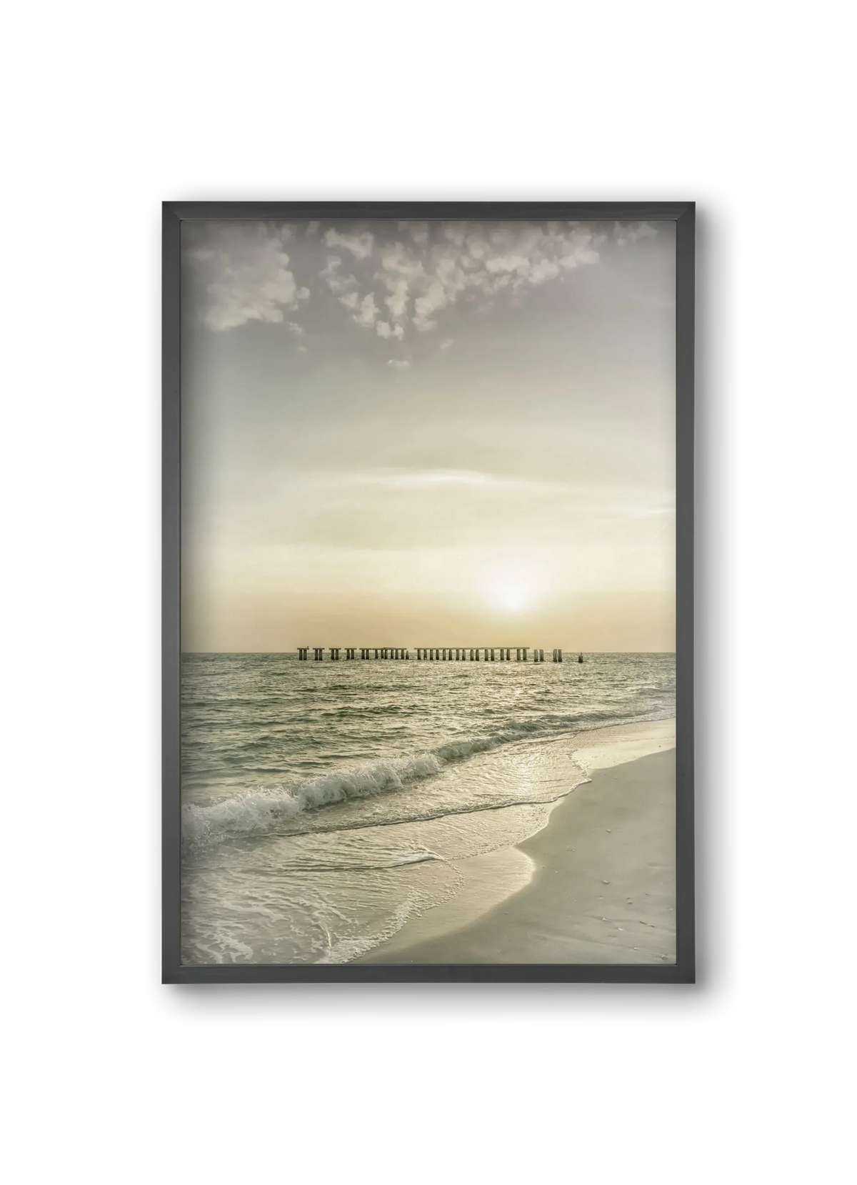 Gasparilla Island Sunset | Vintage - artbridge