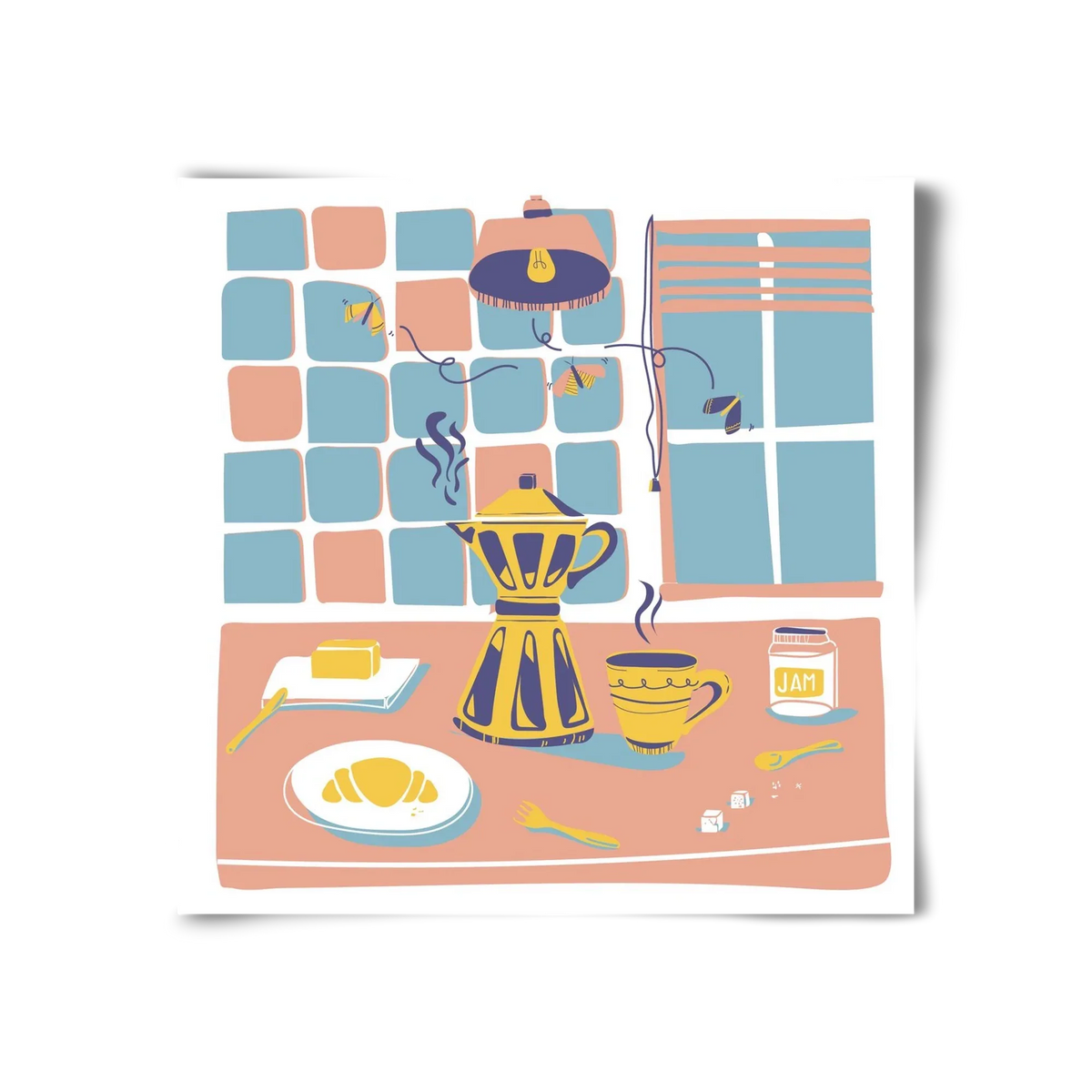 Pastel Breakfast - artbridge
