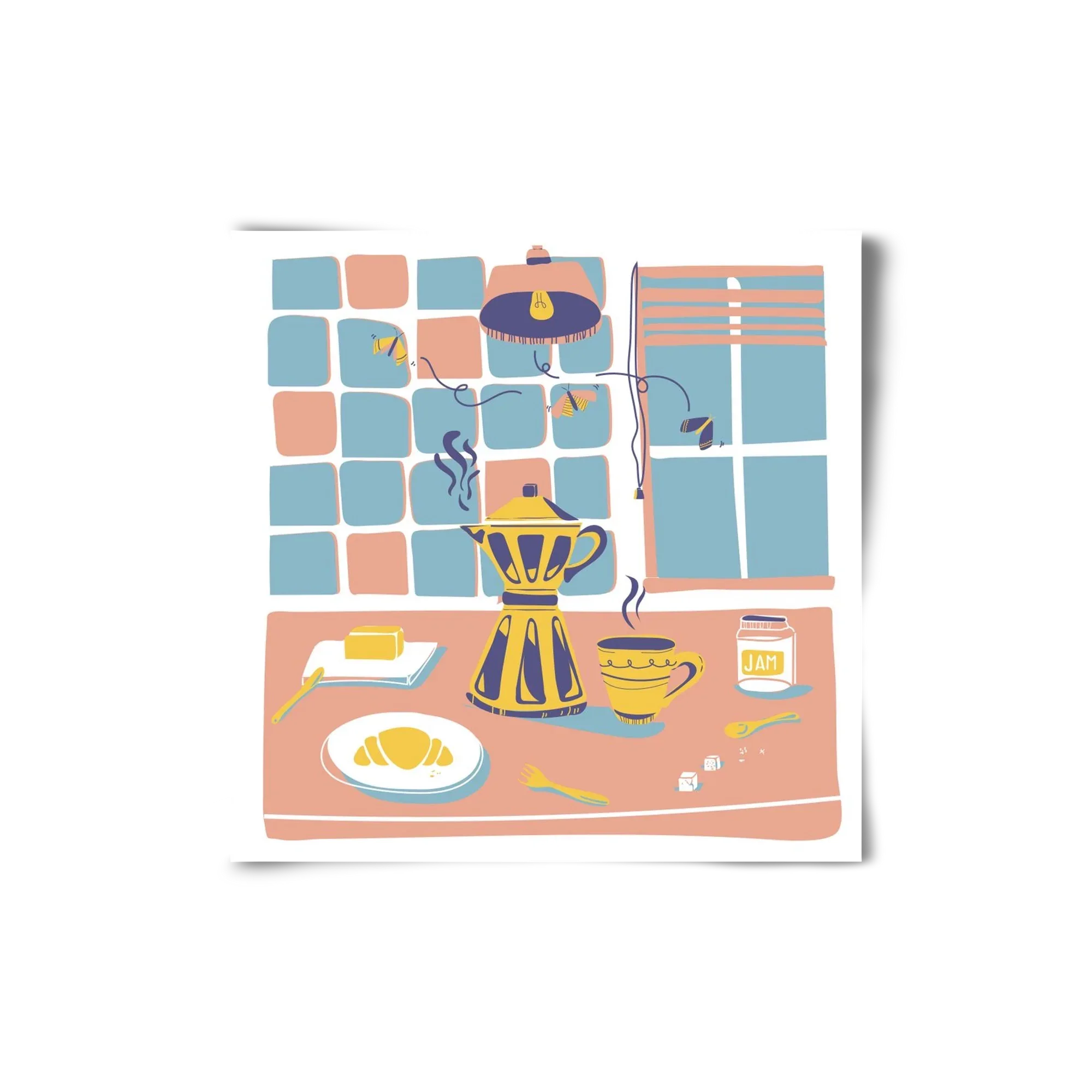 Pastel Breakfast - artbridge