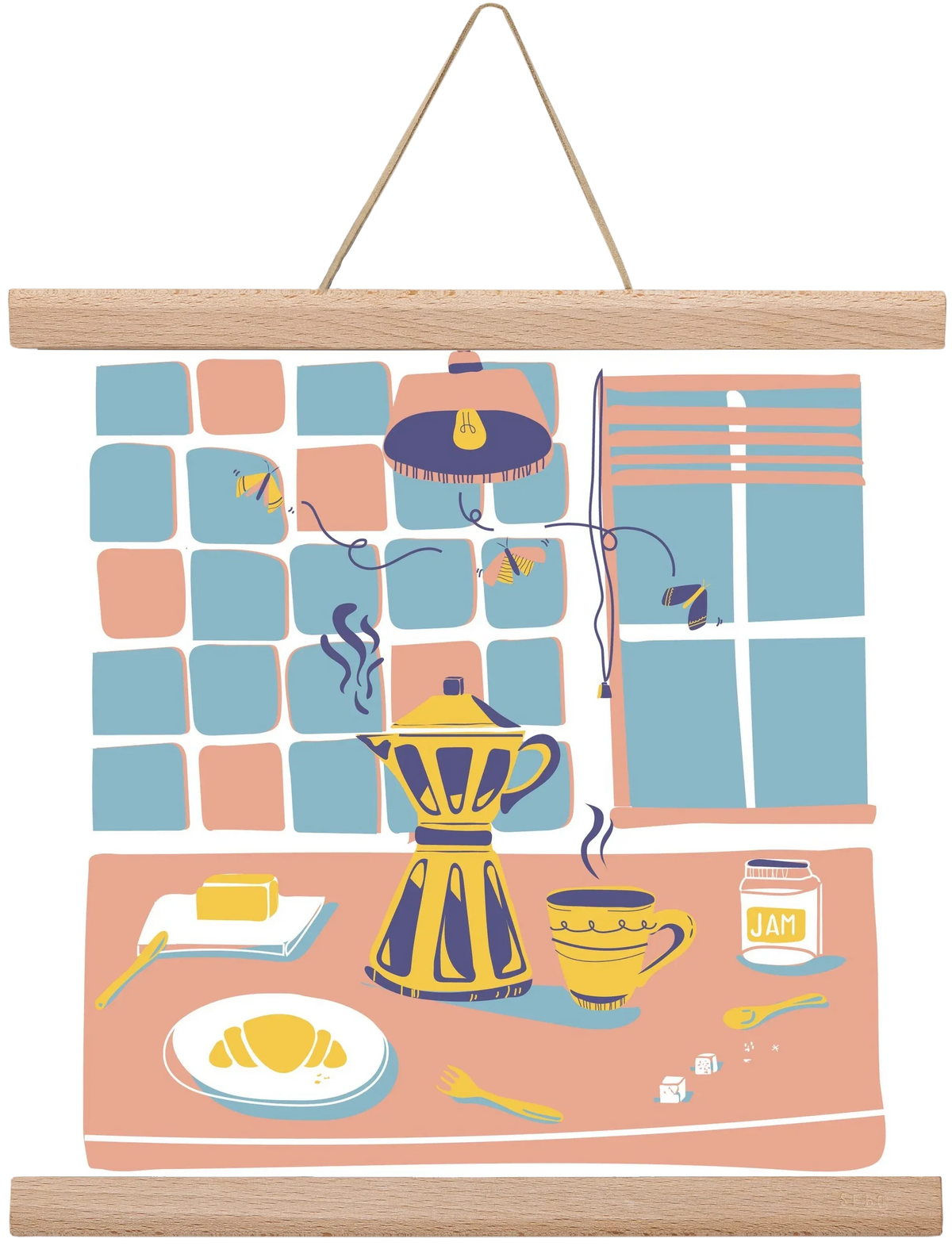 Pastel Breakfast - artbridge