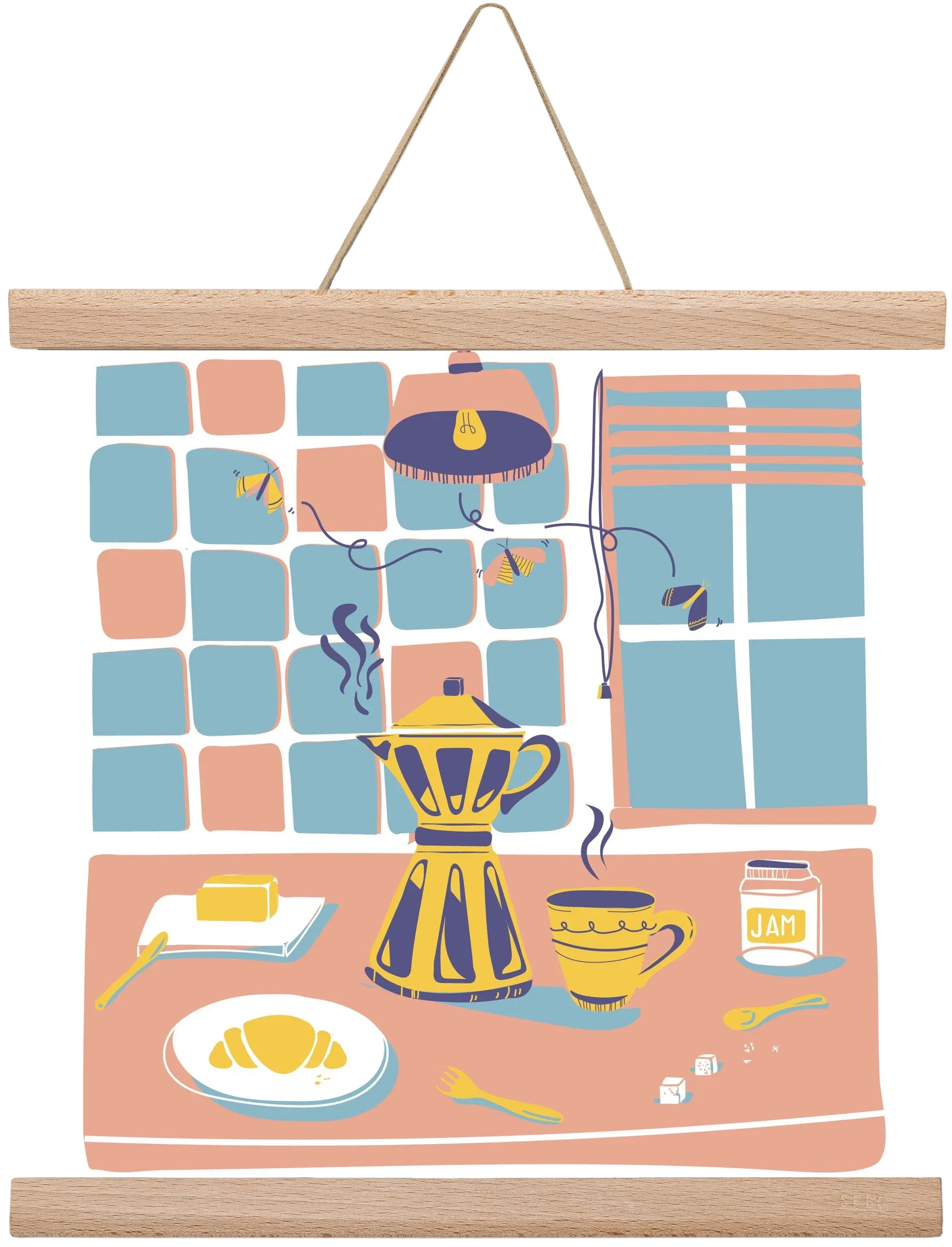 Pastel Breakfast - artbridge