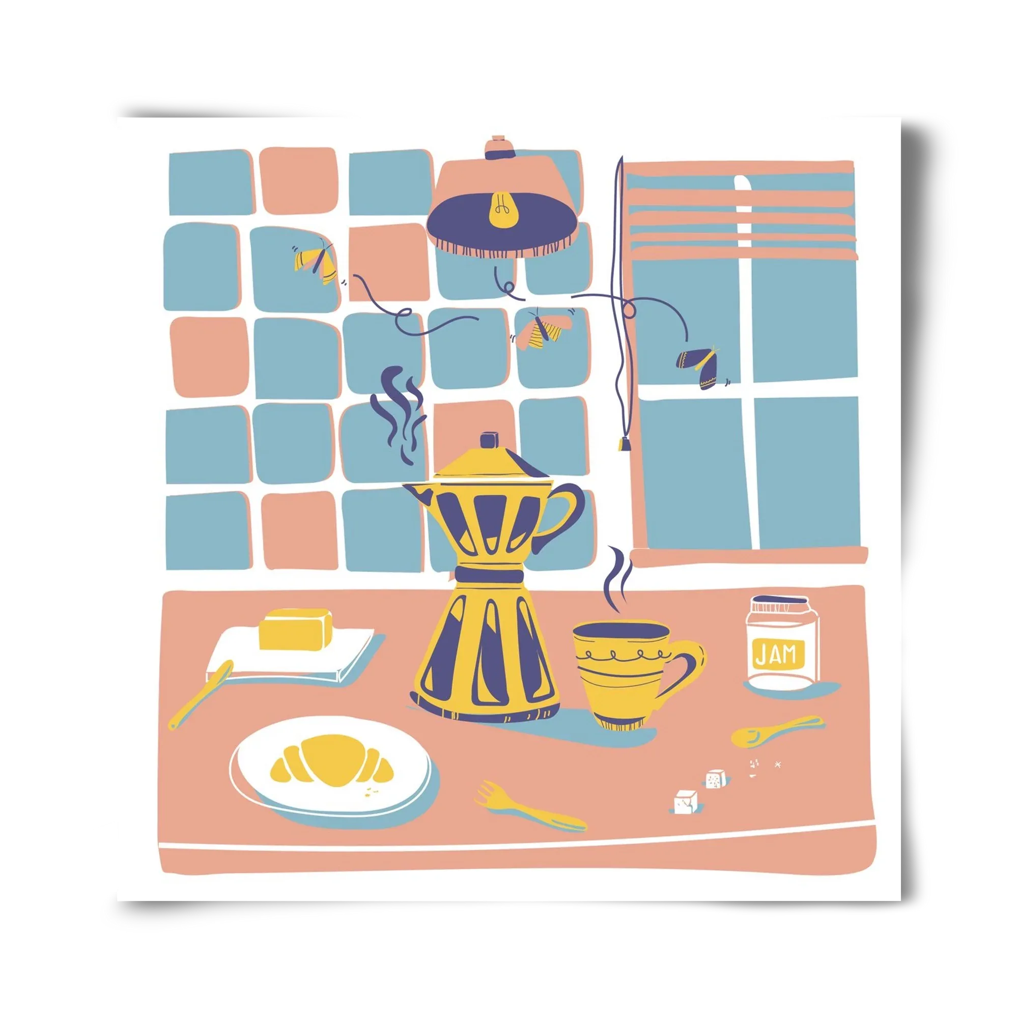 Pastel Breakfast - artbridge