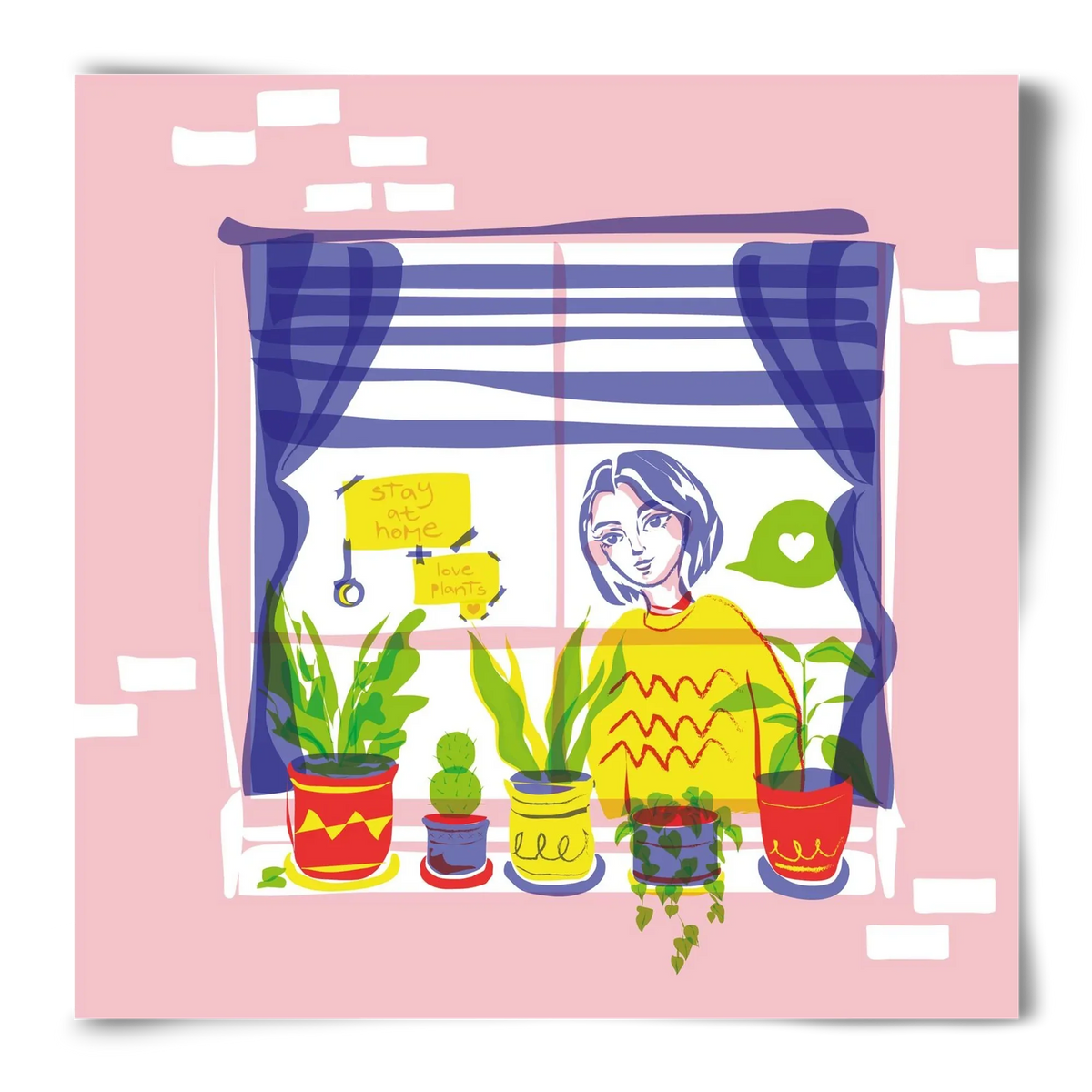 STAY AT HOME & LOVE YOUR PLANTS - artbridge