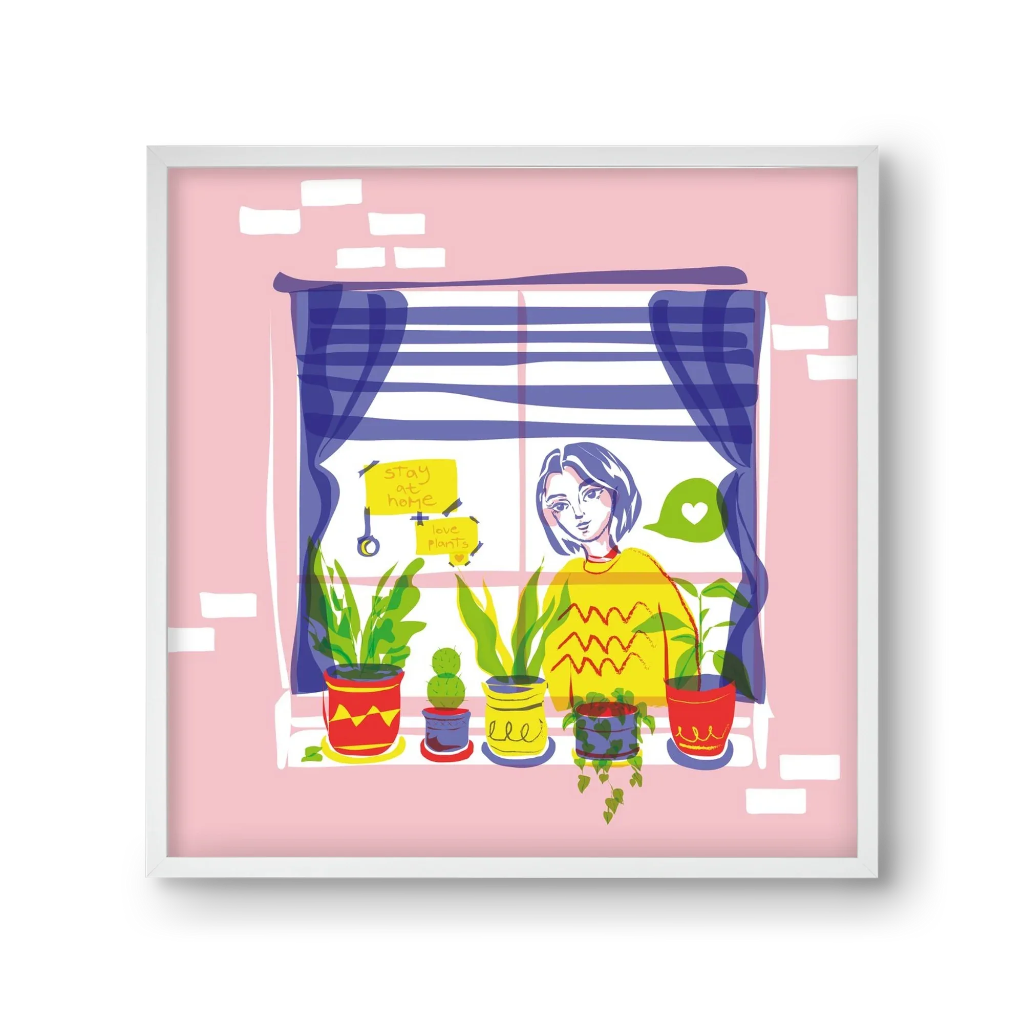 STAY AT HOME & LOVE YOUR PLANTS - artbridge