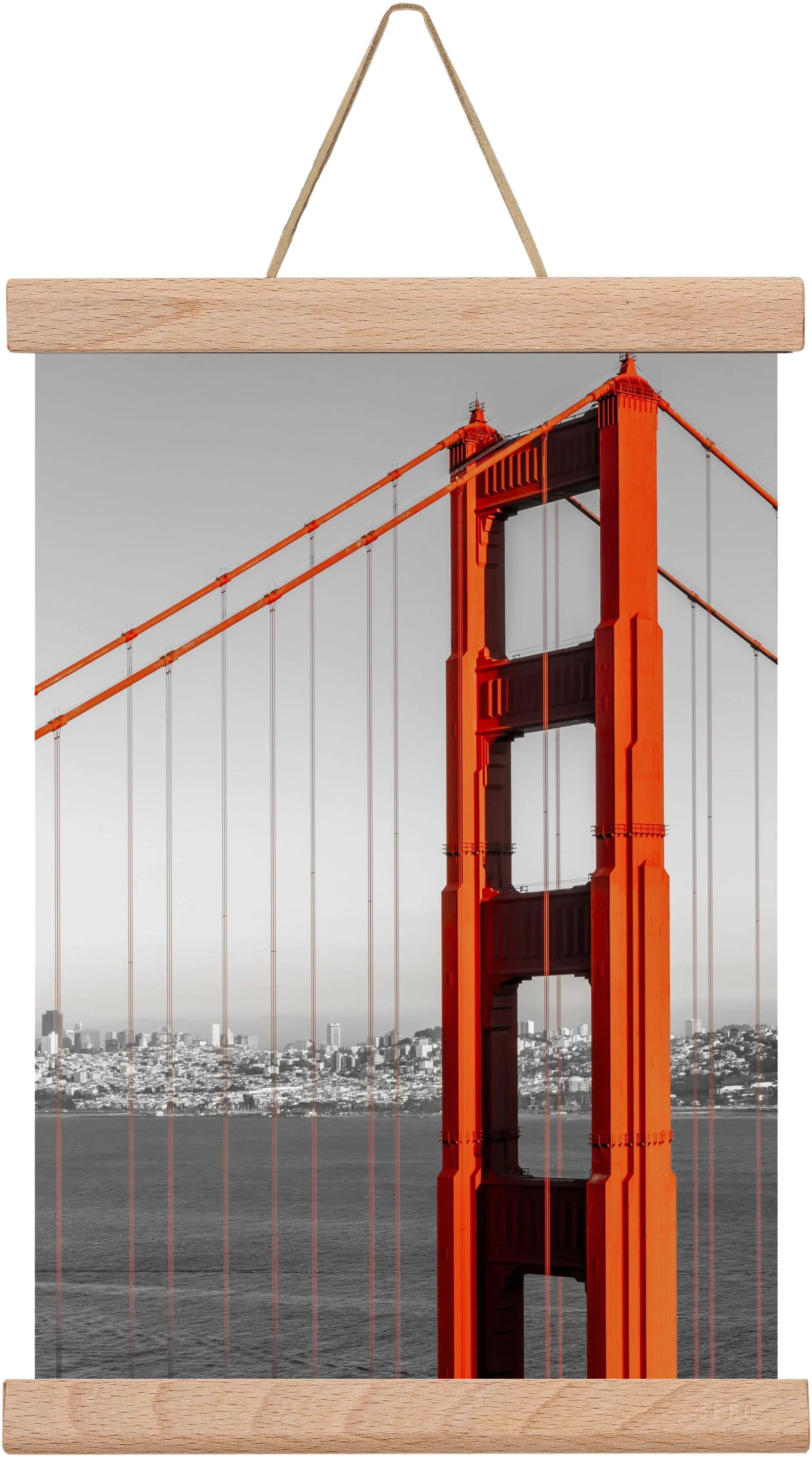 SAN FRANCISCO Golden Gate Bridge | color pop - artbridge