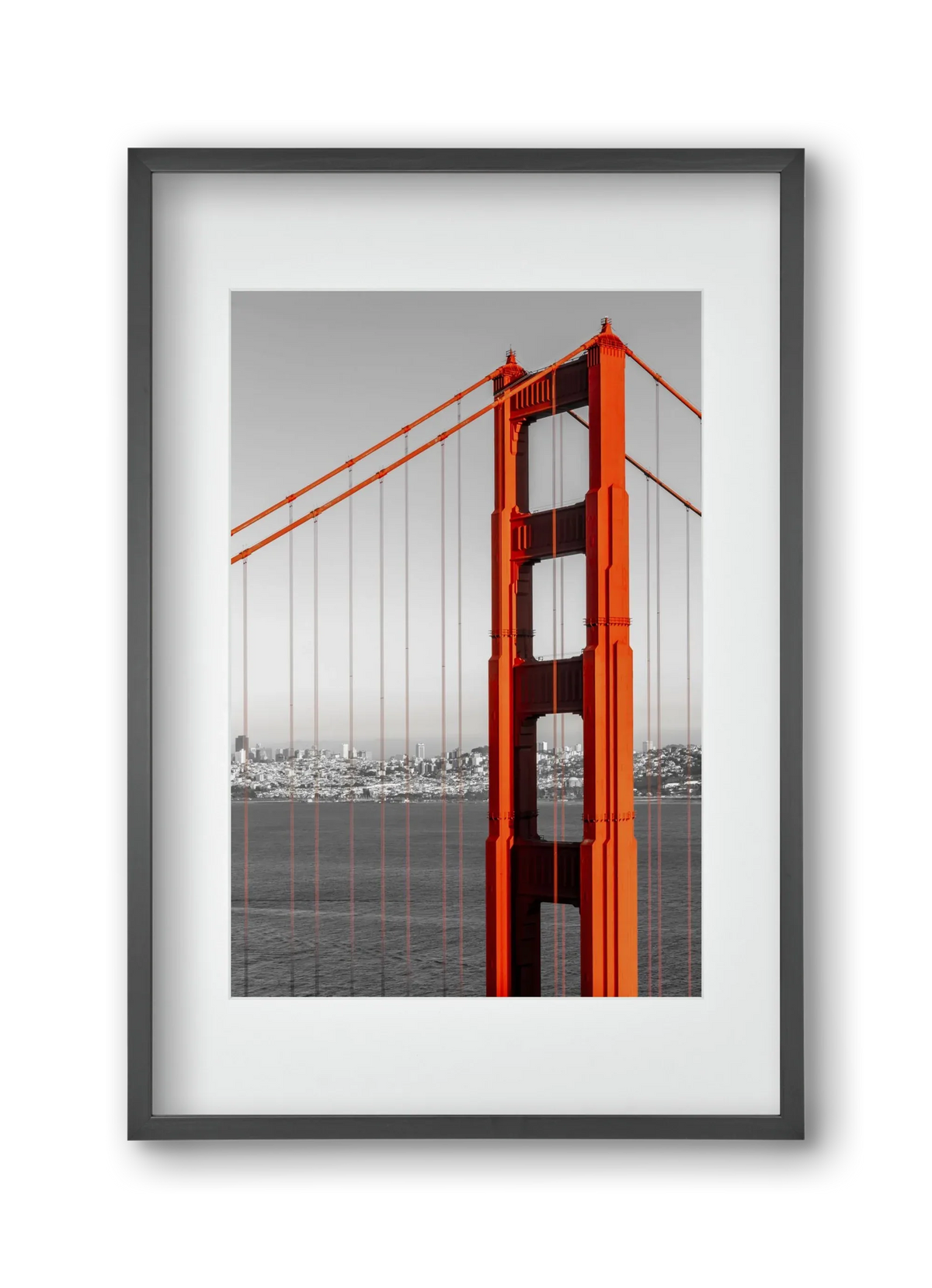 SAN FRANCISCO Golden Gate Bridge | color pop - artbridge